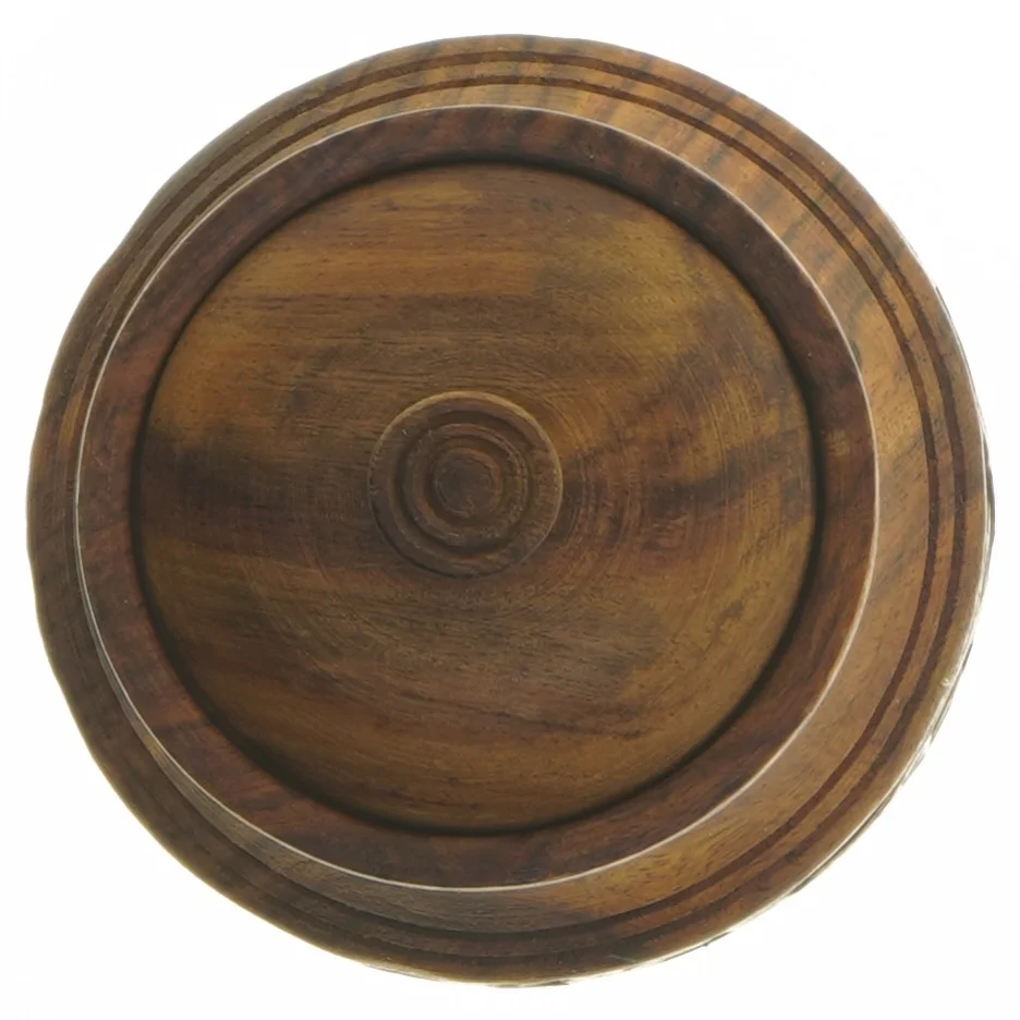 Trækrukke med låg (str. Ø 8 cm længde 8 cm)