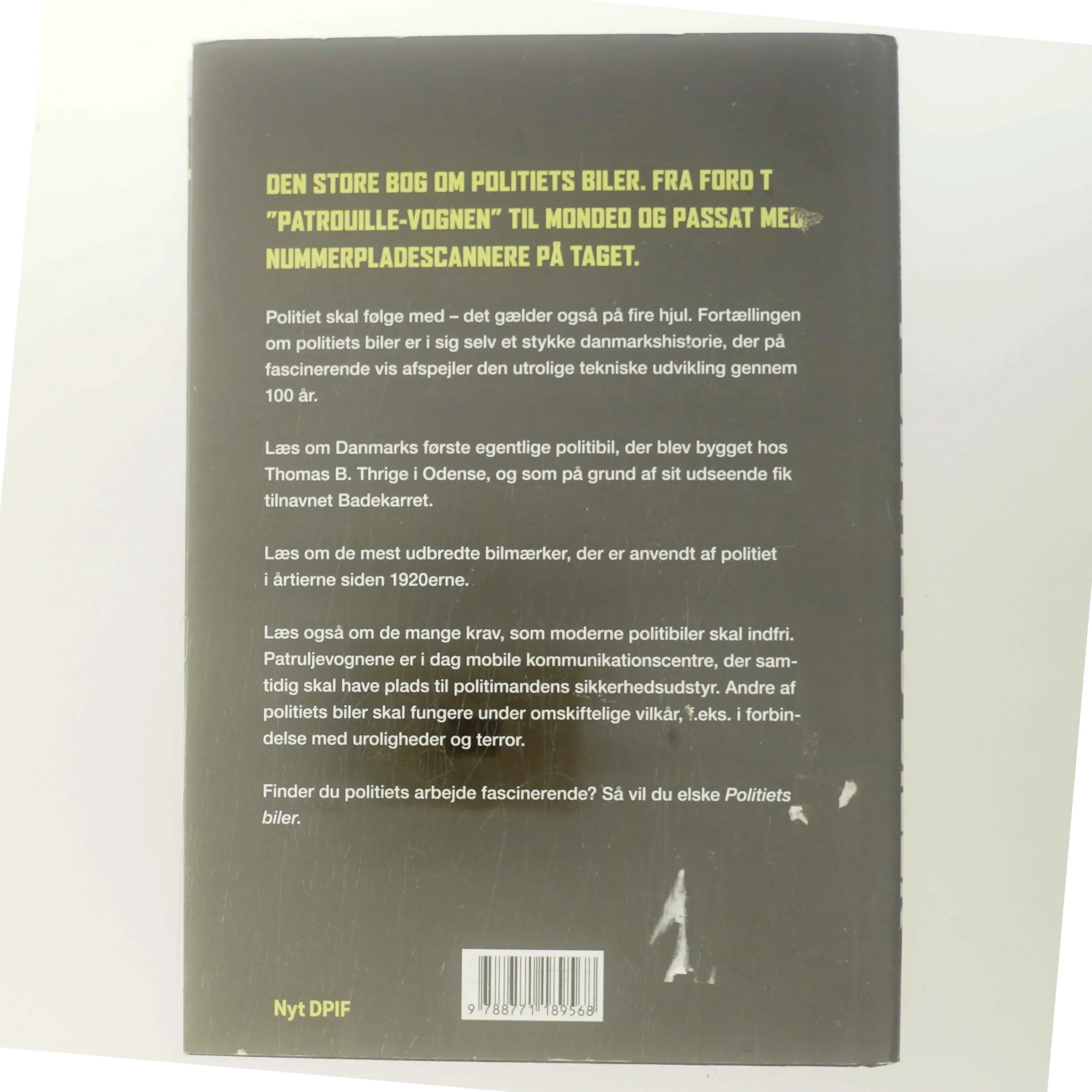 Politiets biler af Jakob Andresen (f. 1974-10-04) (Bog)