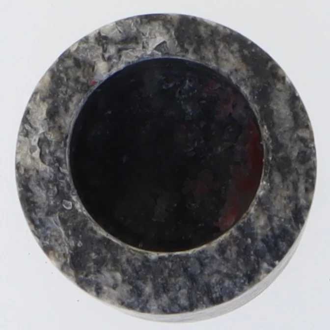 Marmor lysestage (str. 7 og en halv x 3 og en halv cm)