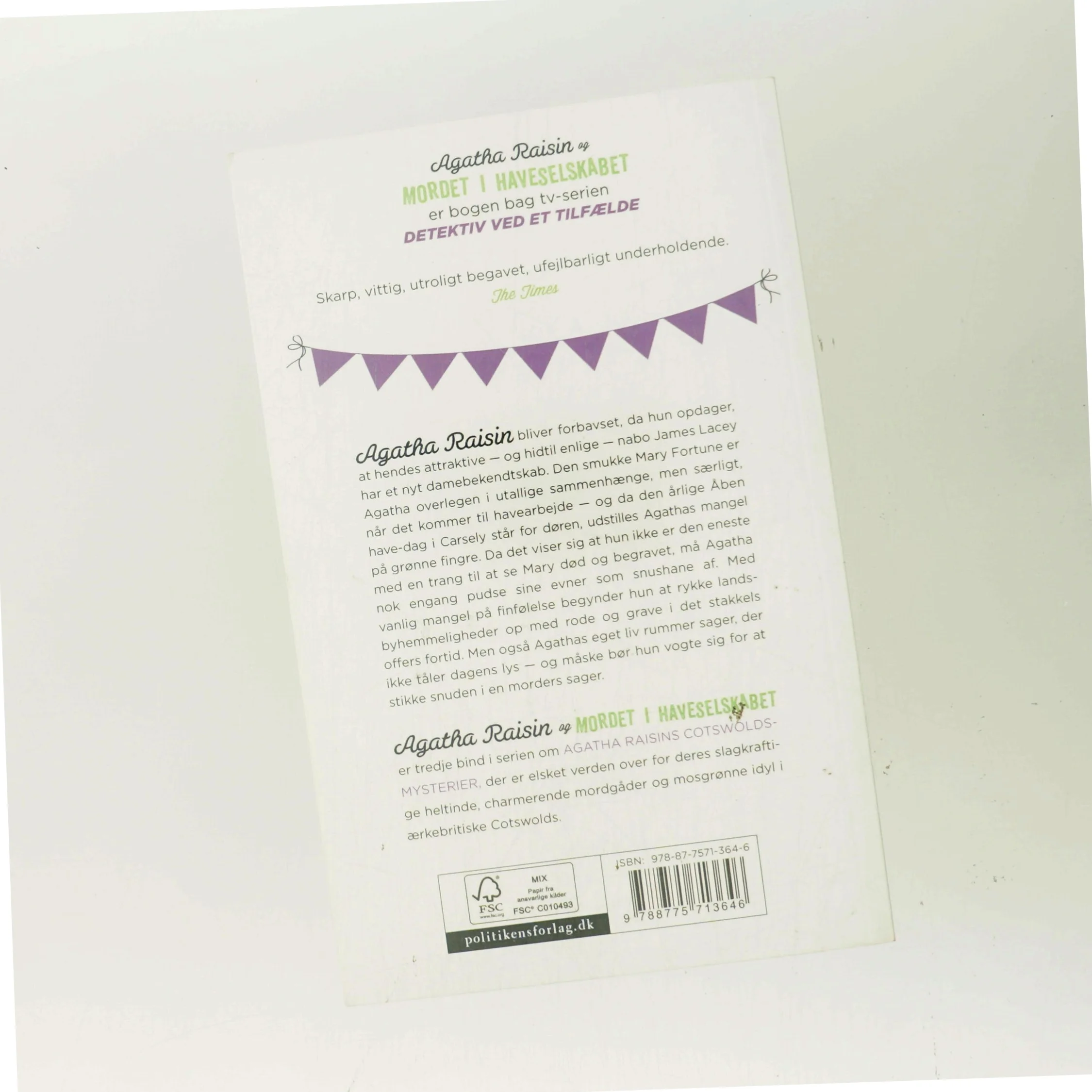 Agatha Raisin og mordet i Haveselskabet : roman af M. C. Beaton (Bog)