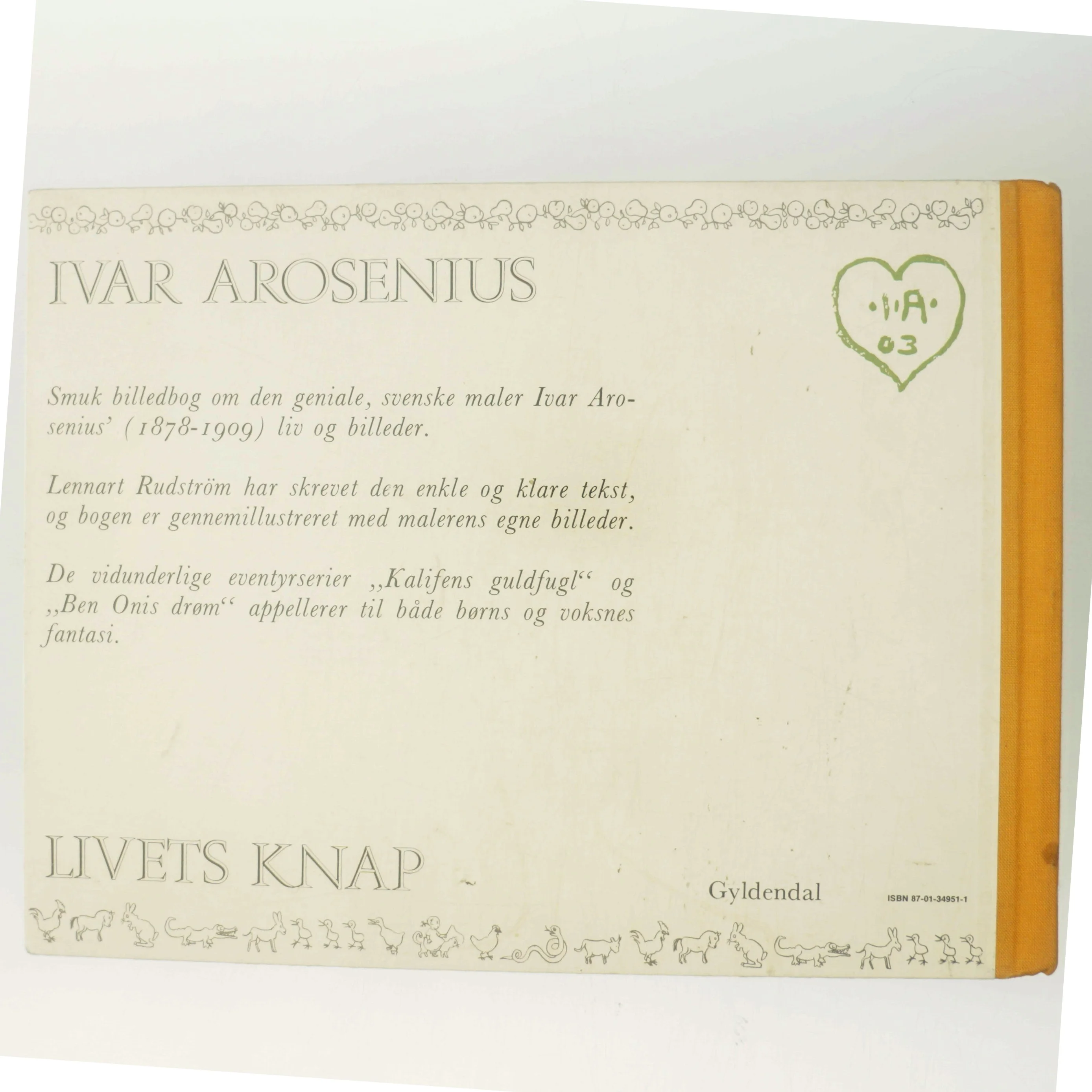 Livets knap af Ivar Arosenius (Bog)