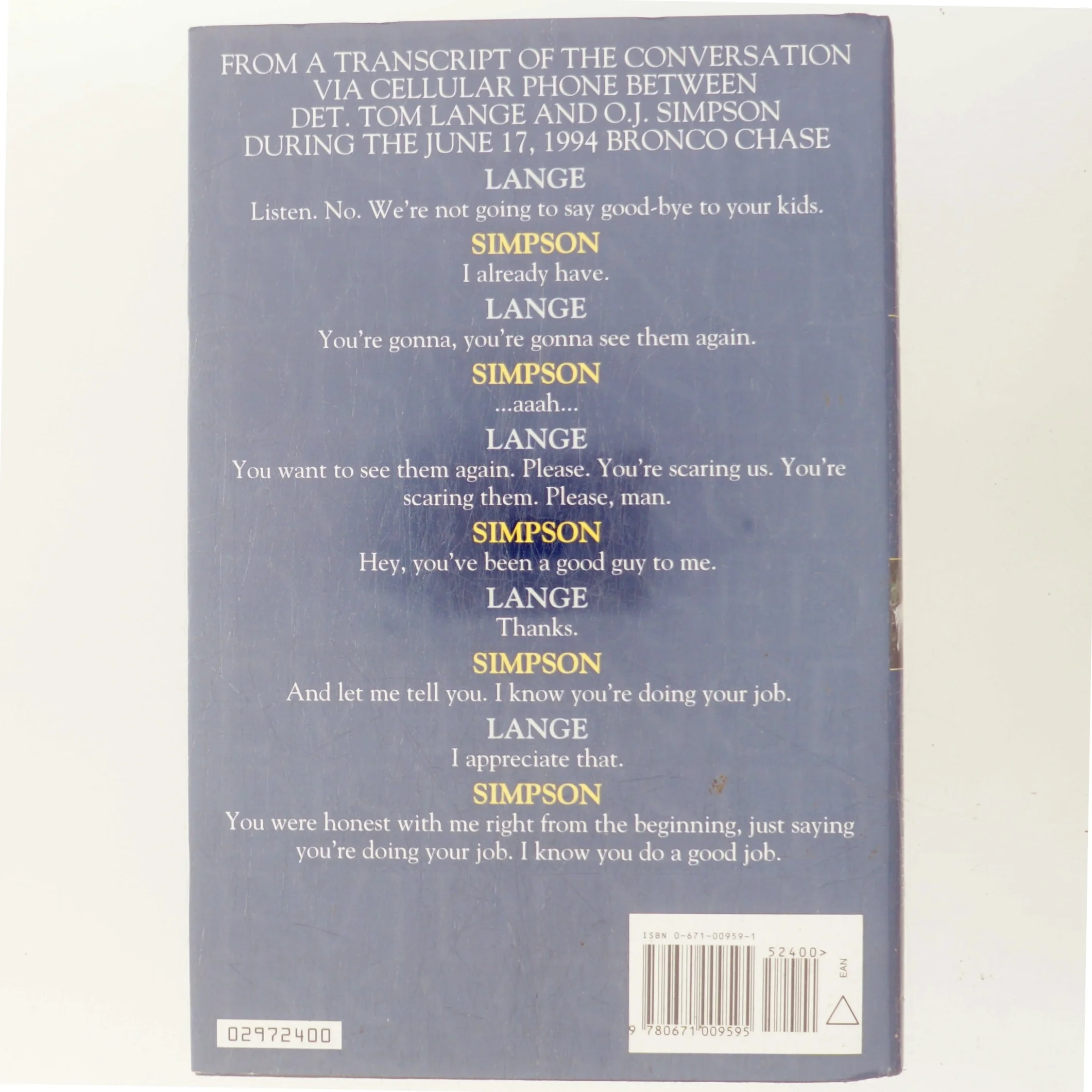 Evidence Dismissed (Bog)