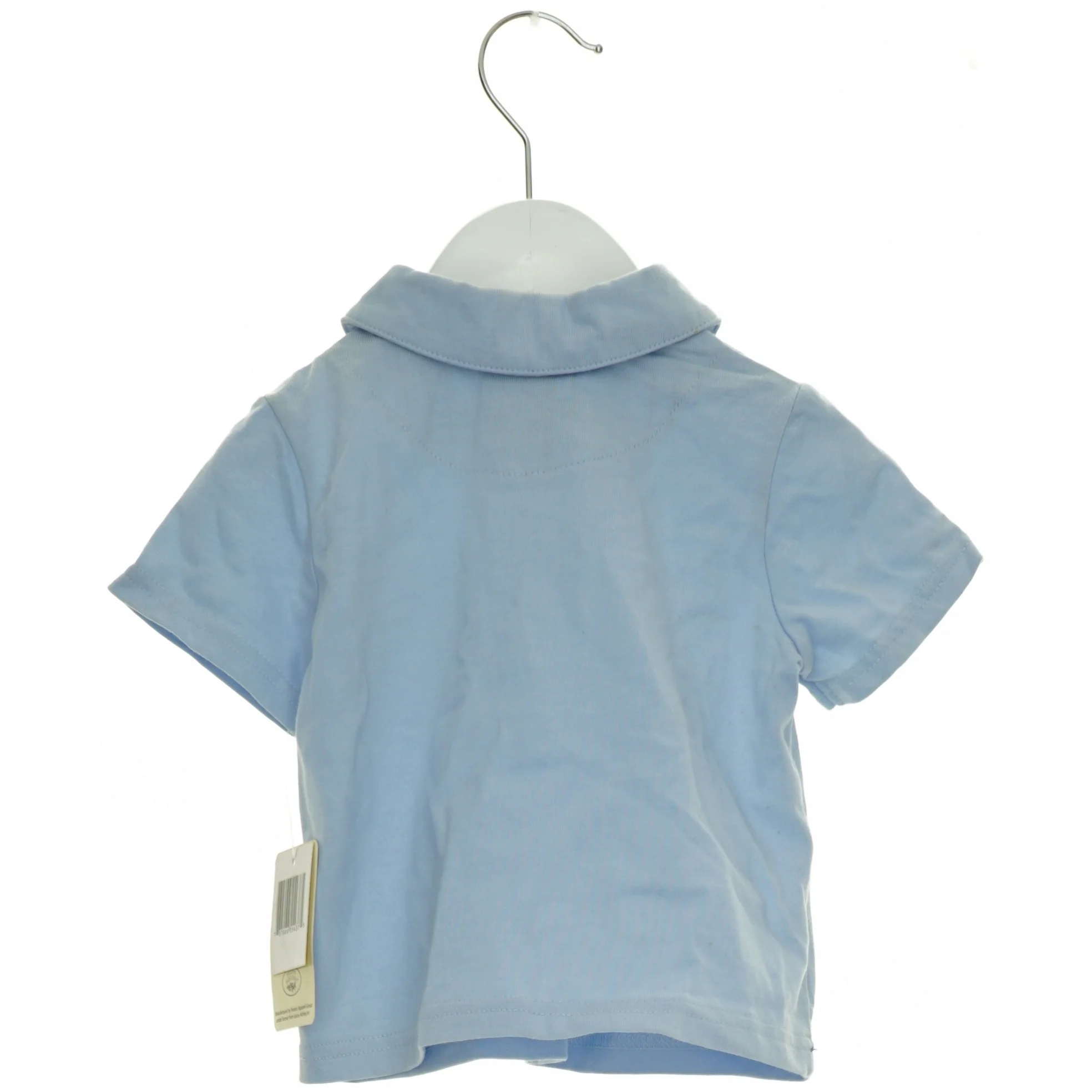 Laura Ashley Stribet Polo Trøje Bluse NY MED PRISMÆRKE  (str. 80 cm)