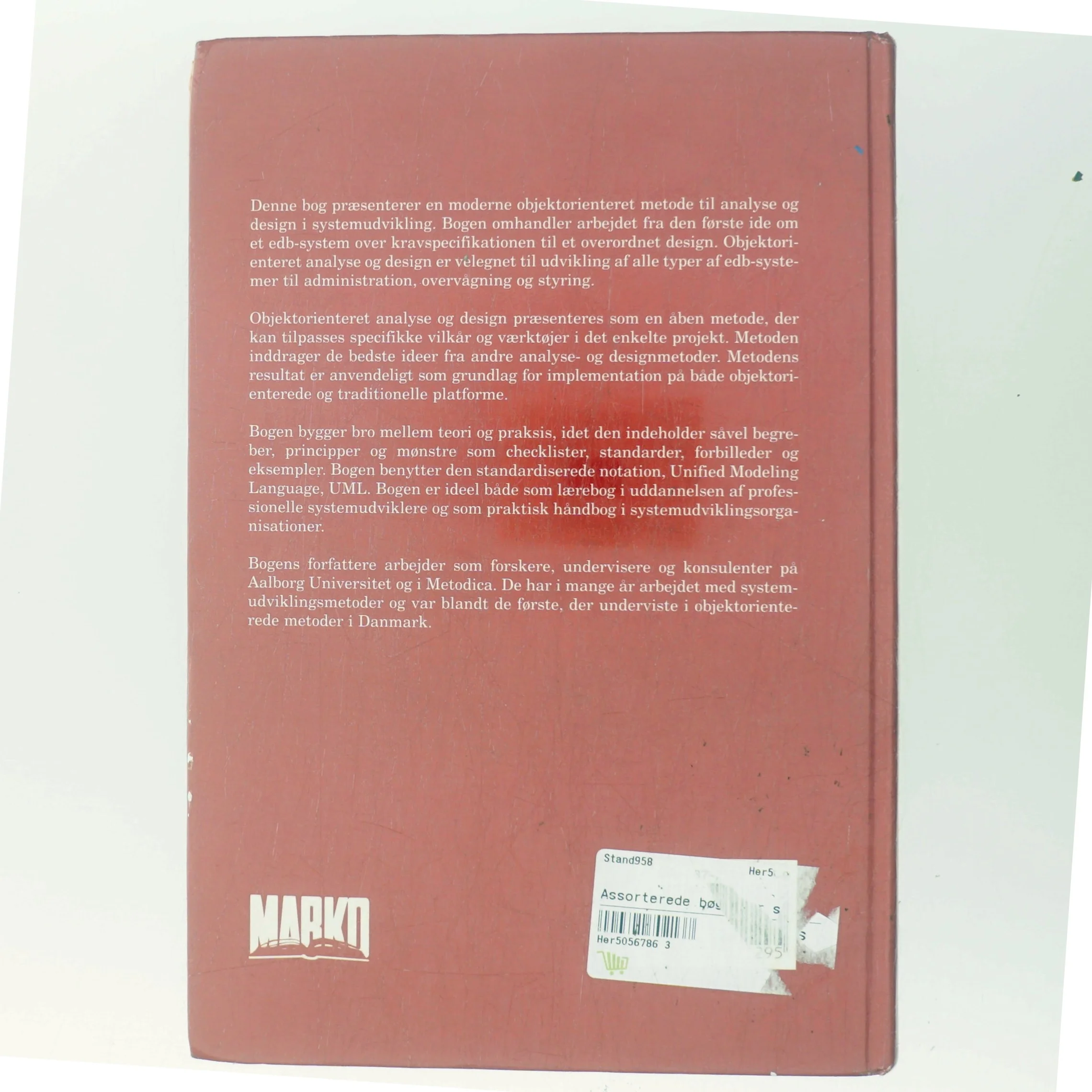 Objektorienteret Analyse og Design af Lars Mathiassen (Bog)