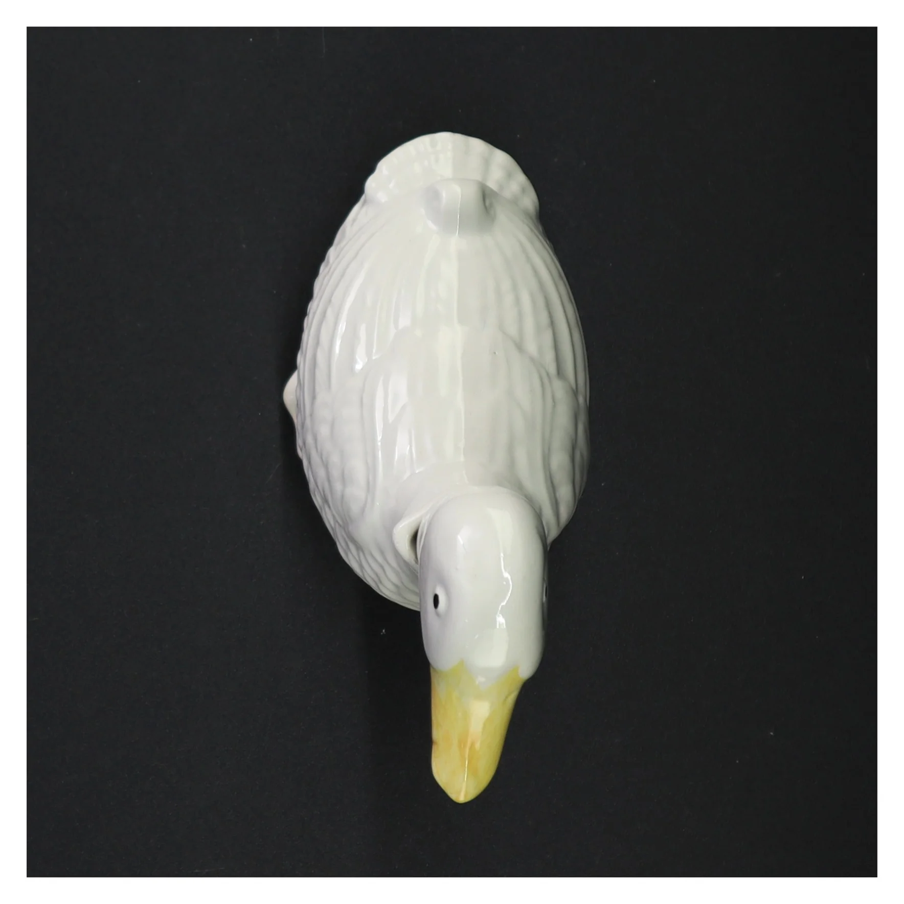 Porcelæns ande flaske med prop