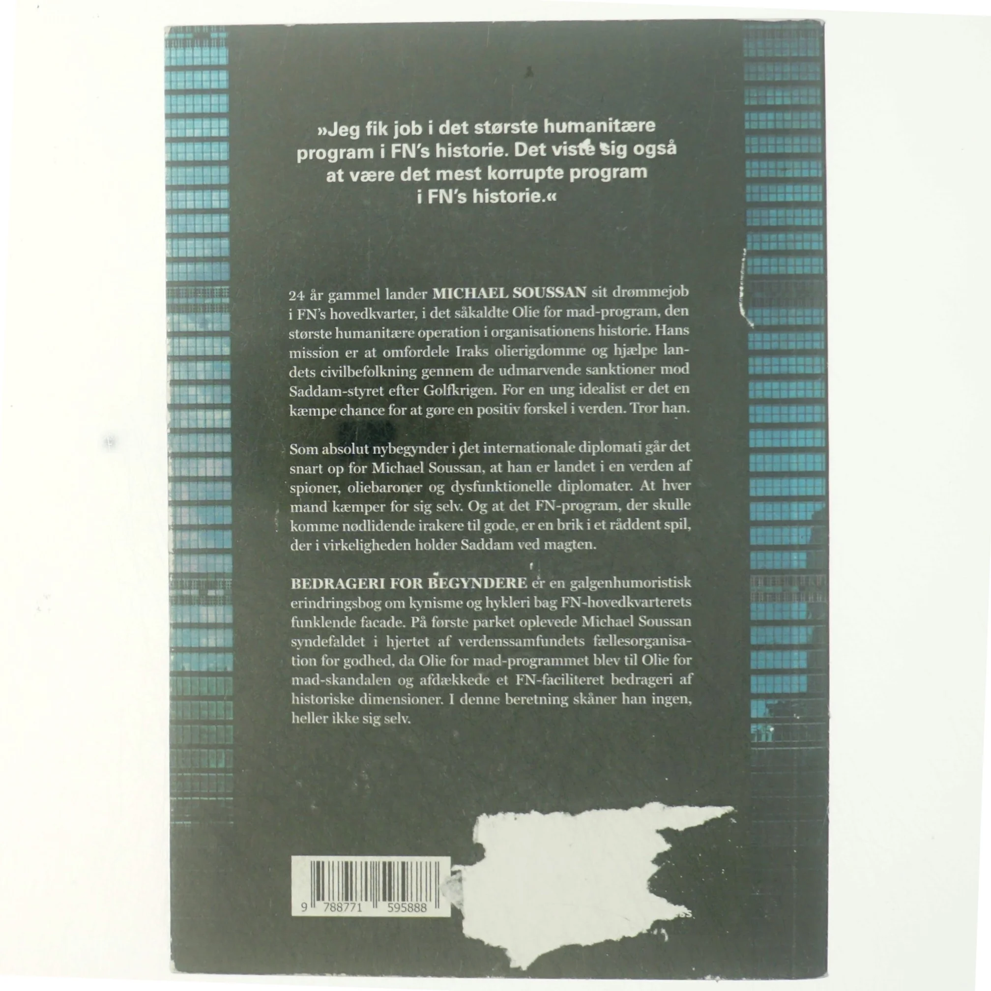 Bedrageri for begyndere : mit lynkursus i international diplomati af Michael Soussan (f. 1973) (Bog)