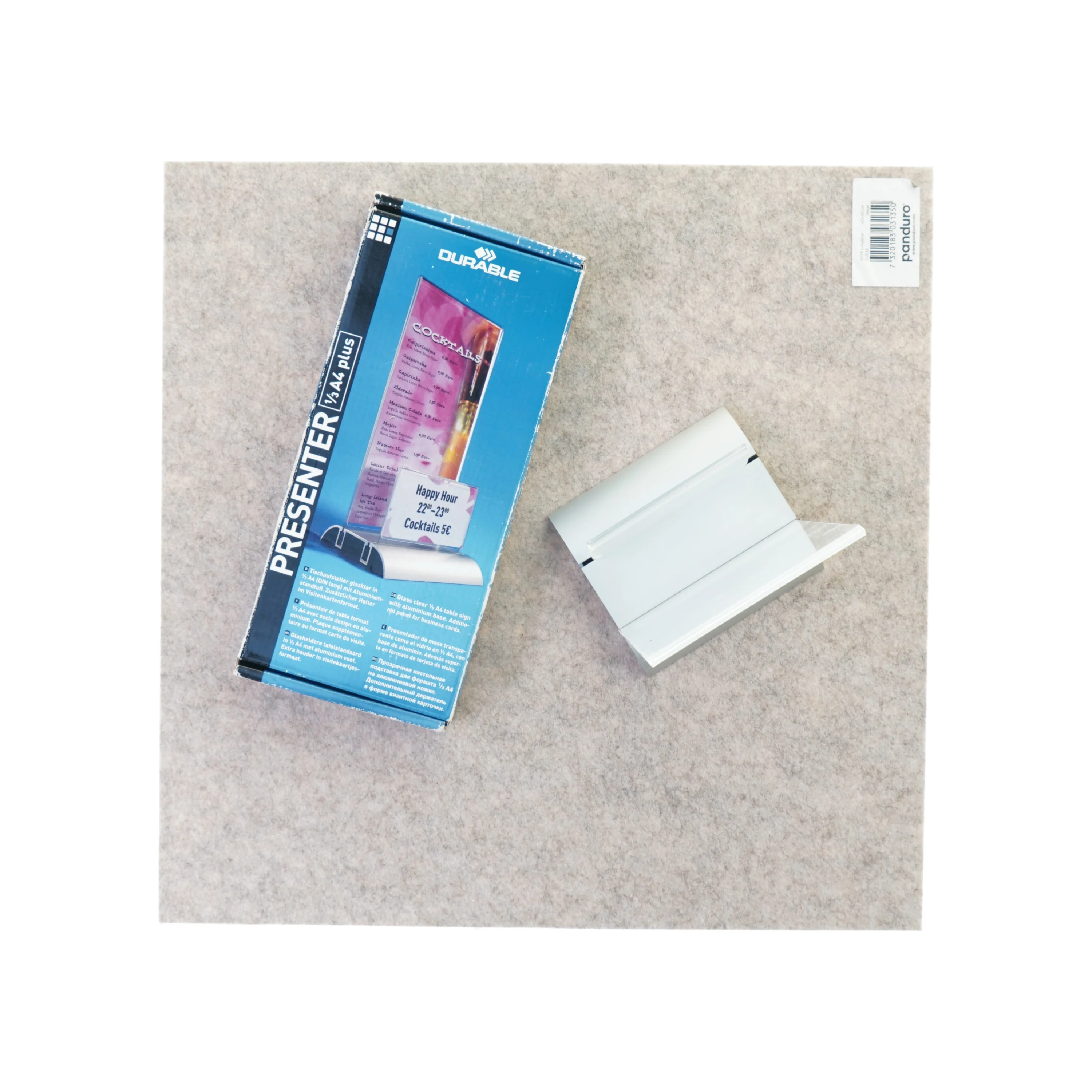 Skilte Display I original emballage (str. 25 x 11 cm)