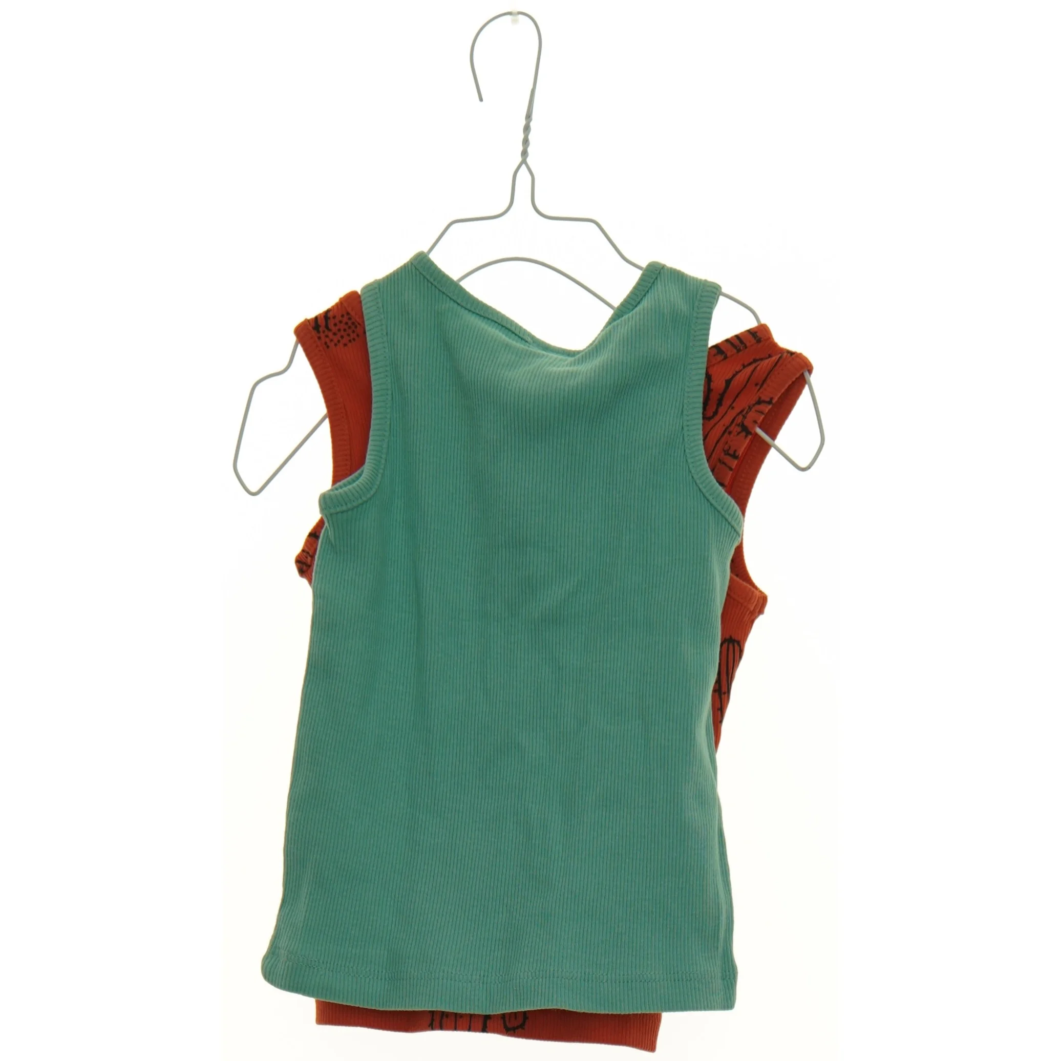 NY MED PRISMÆRKE Top Undertrøje 100% bomuld (2 stk.) fra HEMA (str. 74 cm)