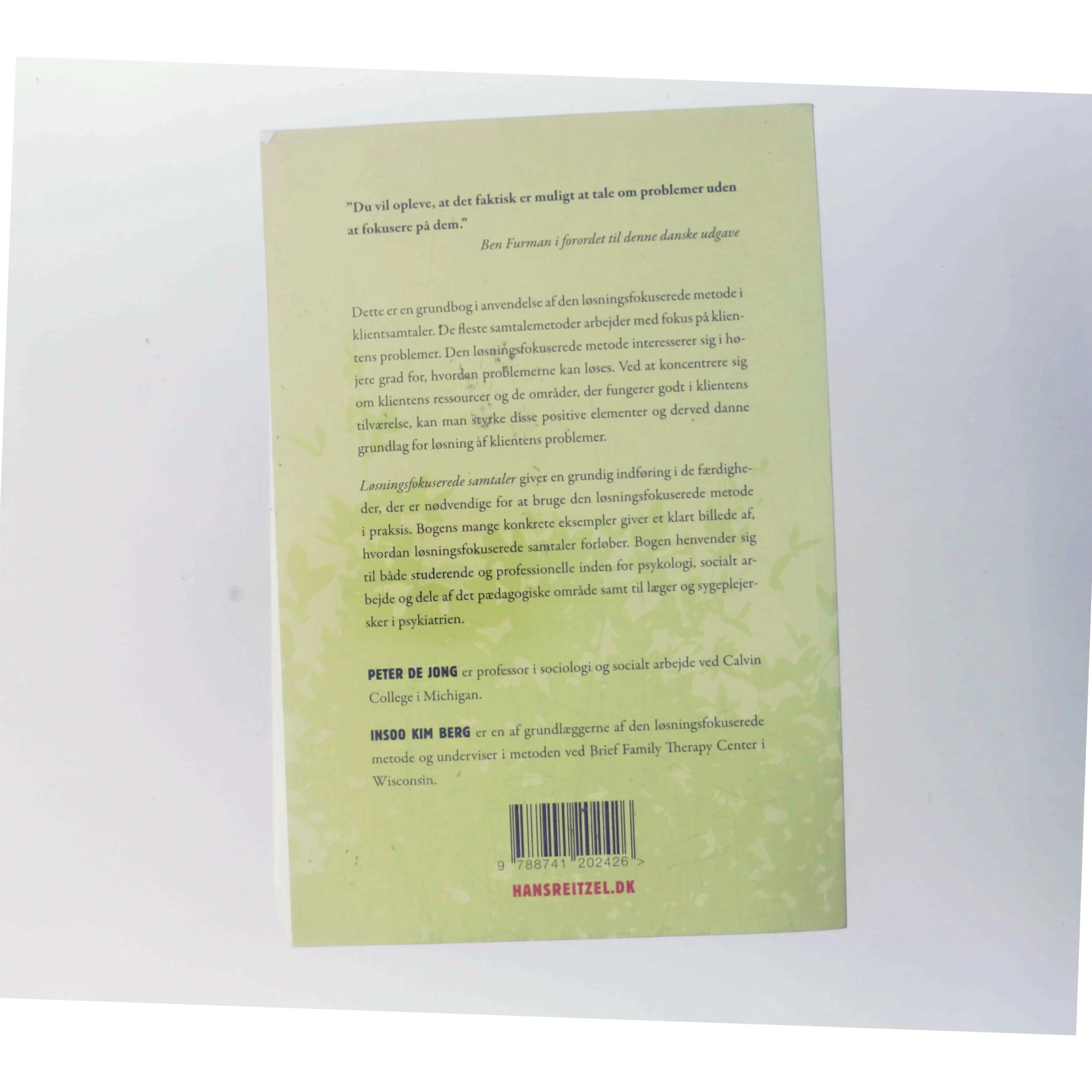 Løsningsfokuserede samtaler (Bog)