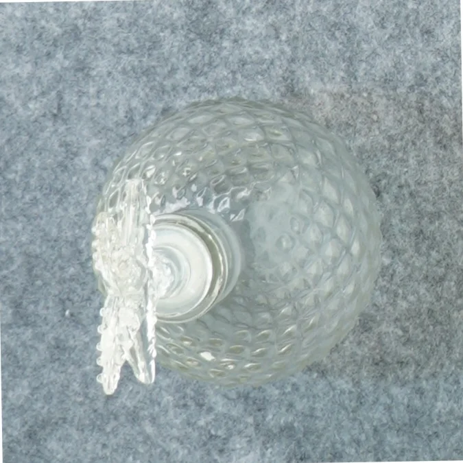 Glas karaffel flaske med søstjerne prop (str. 20 x 6 cm)