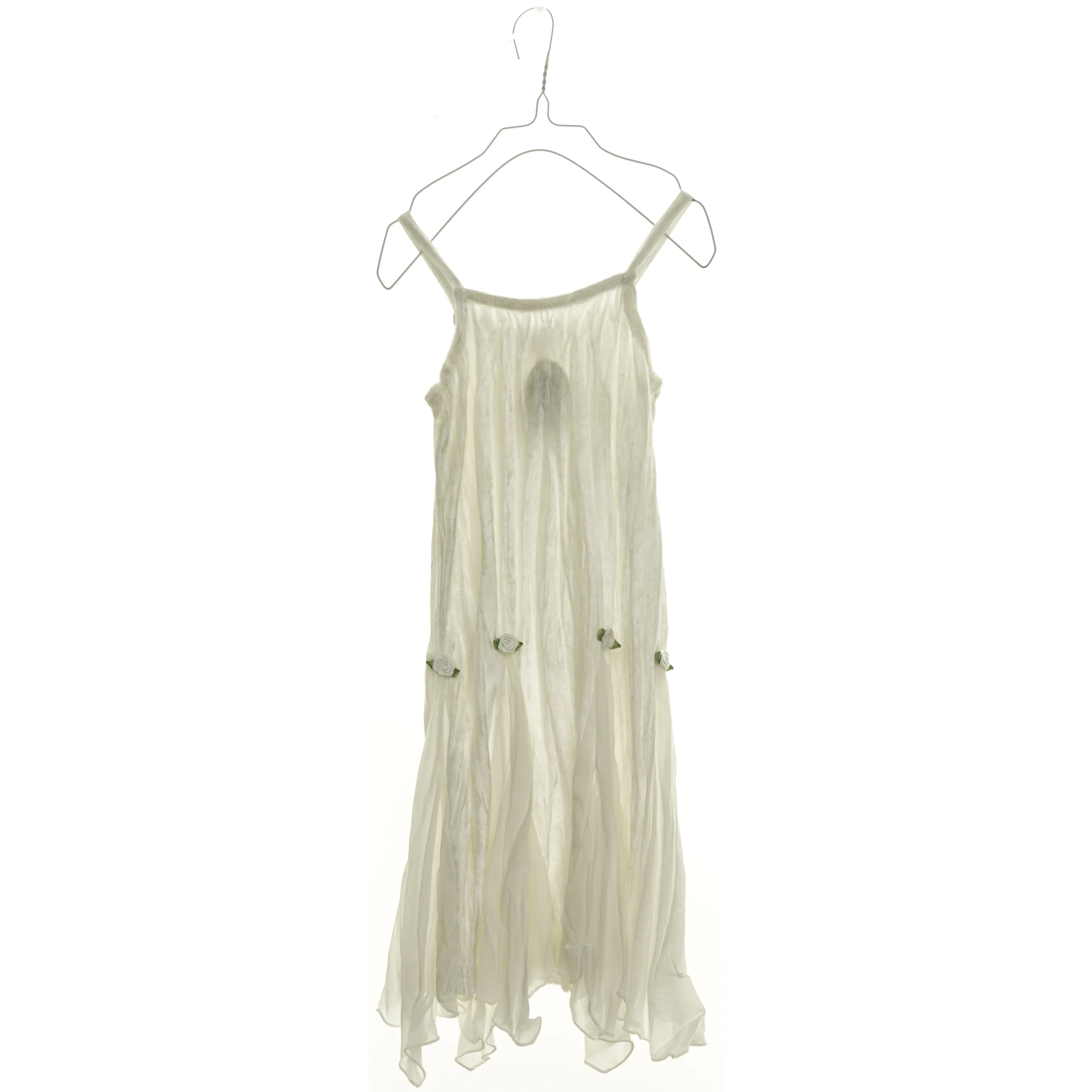 NY MED PRISMÆRKE Velour Kjole med Roser og Tyl fra The fairy shop (str. 104-110 cm)