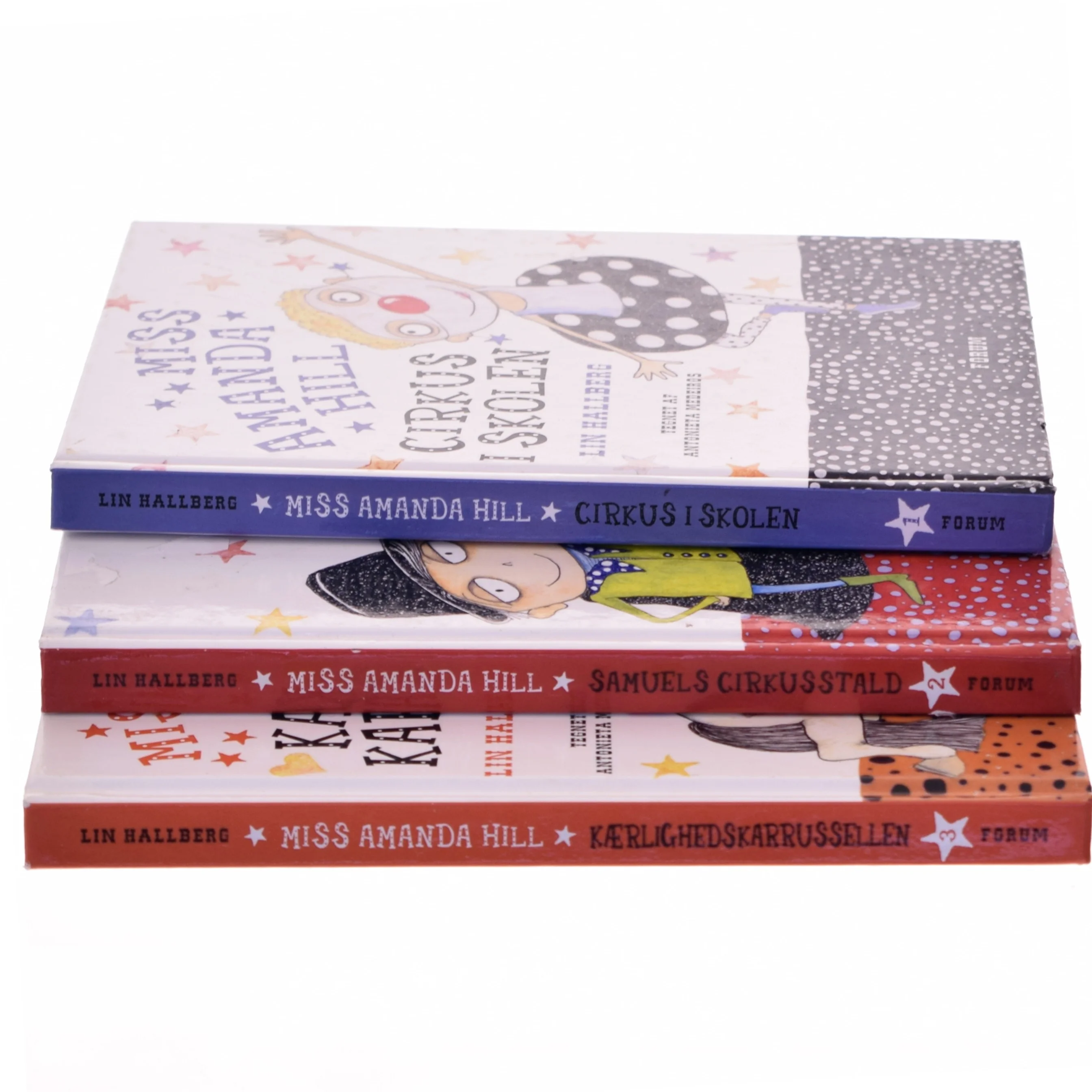 Mis Amanda Hill (3 bøger) af Lin Hallberg (Bog)