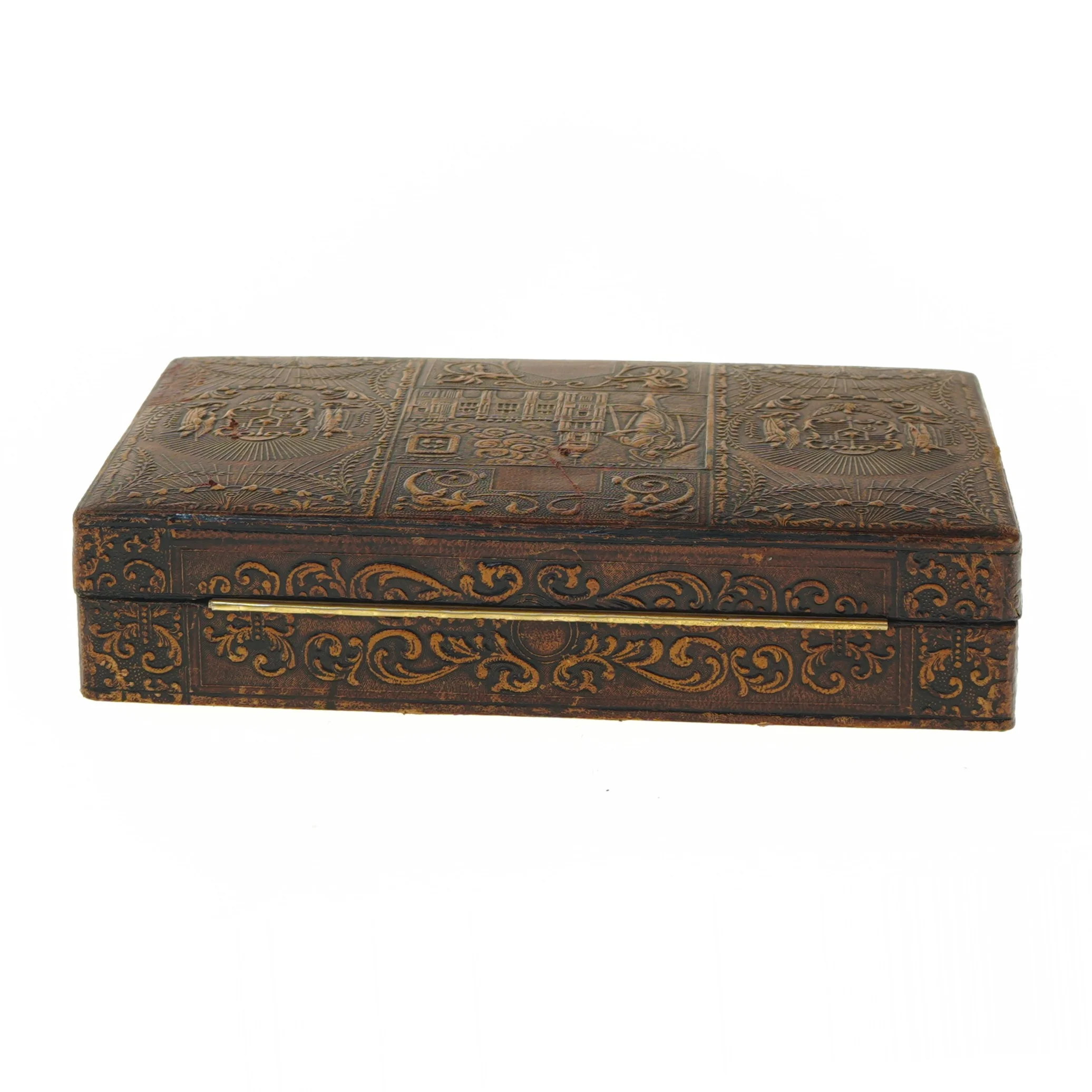 Vintage Cigar æske (str. 28x17 cm)