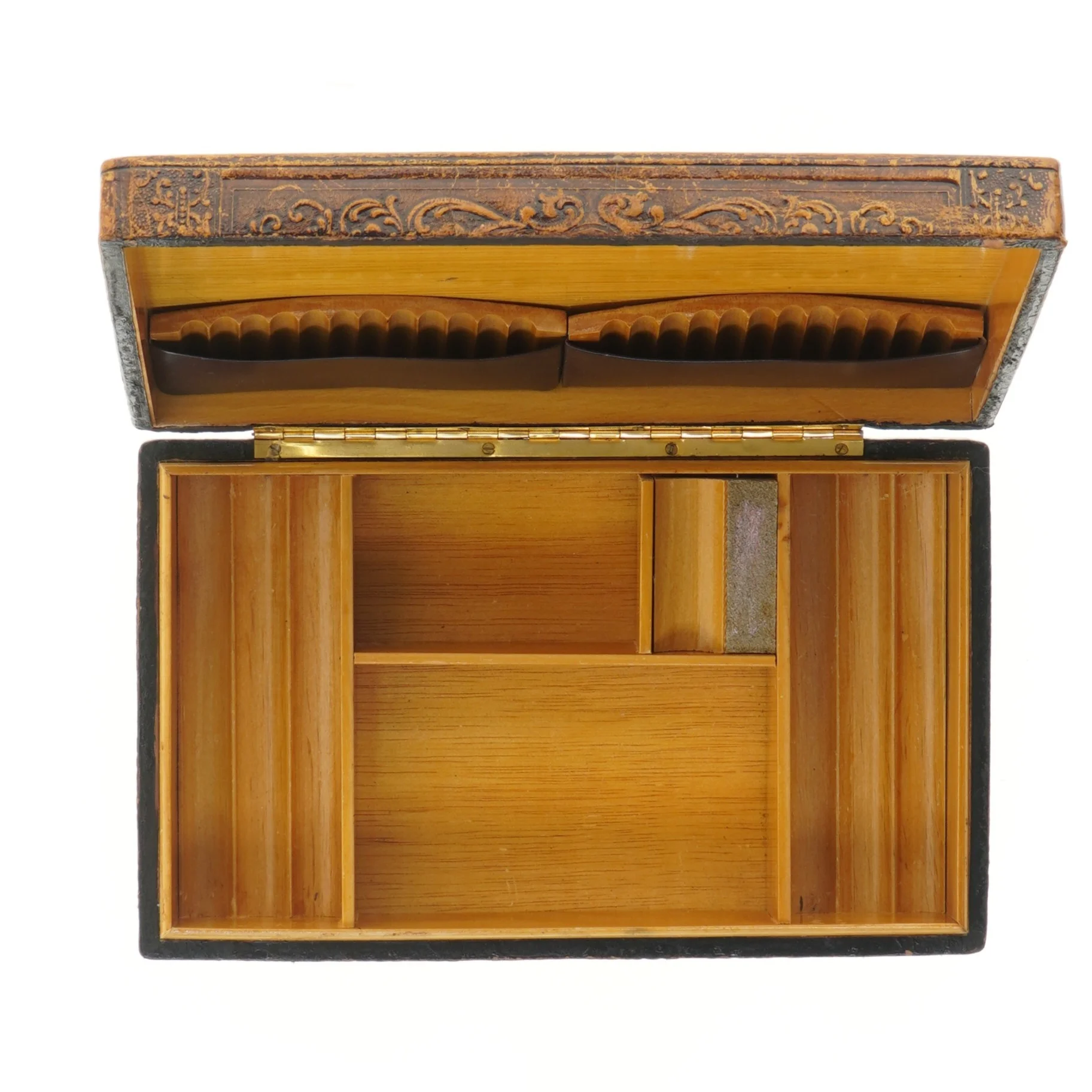 Vintage Cigar æske (str. 28x17 cm)