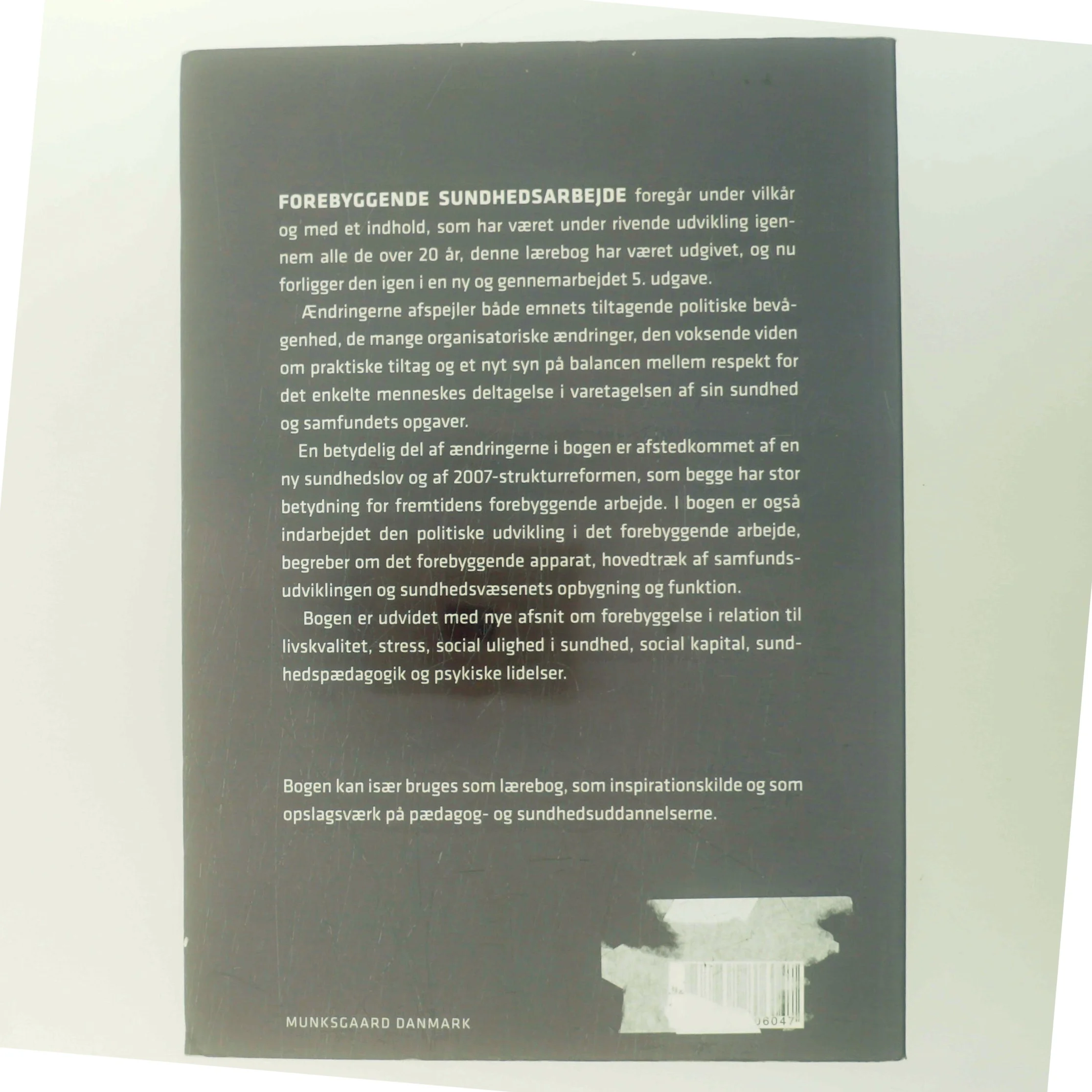 Forebyggende Sundhedsarbejde af Finn Kamper-Jørgensen (Bog)