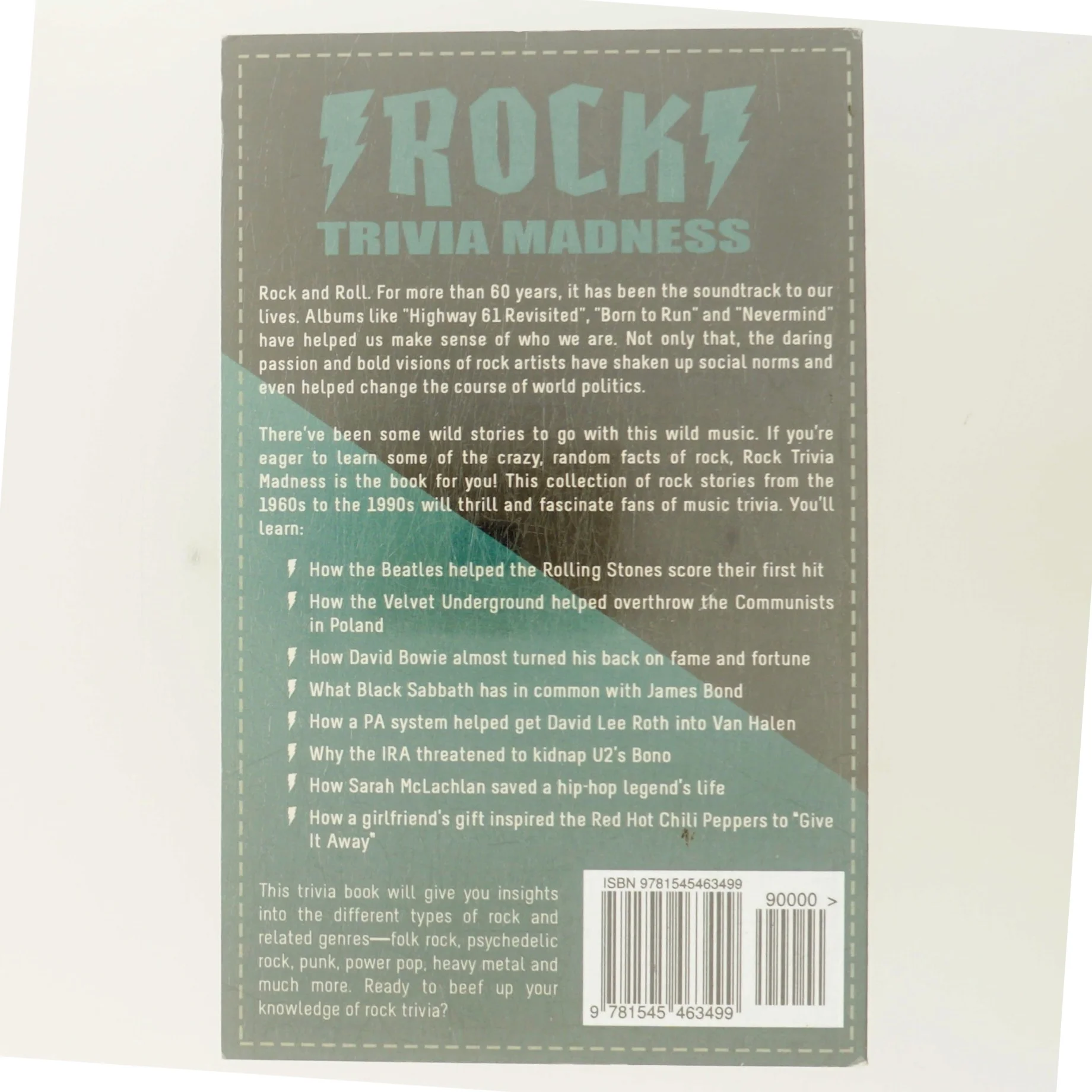 Rock Trivia Madness af Bill O'Neill (Bog)