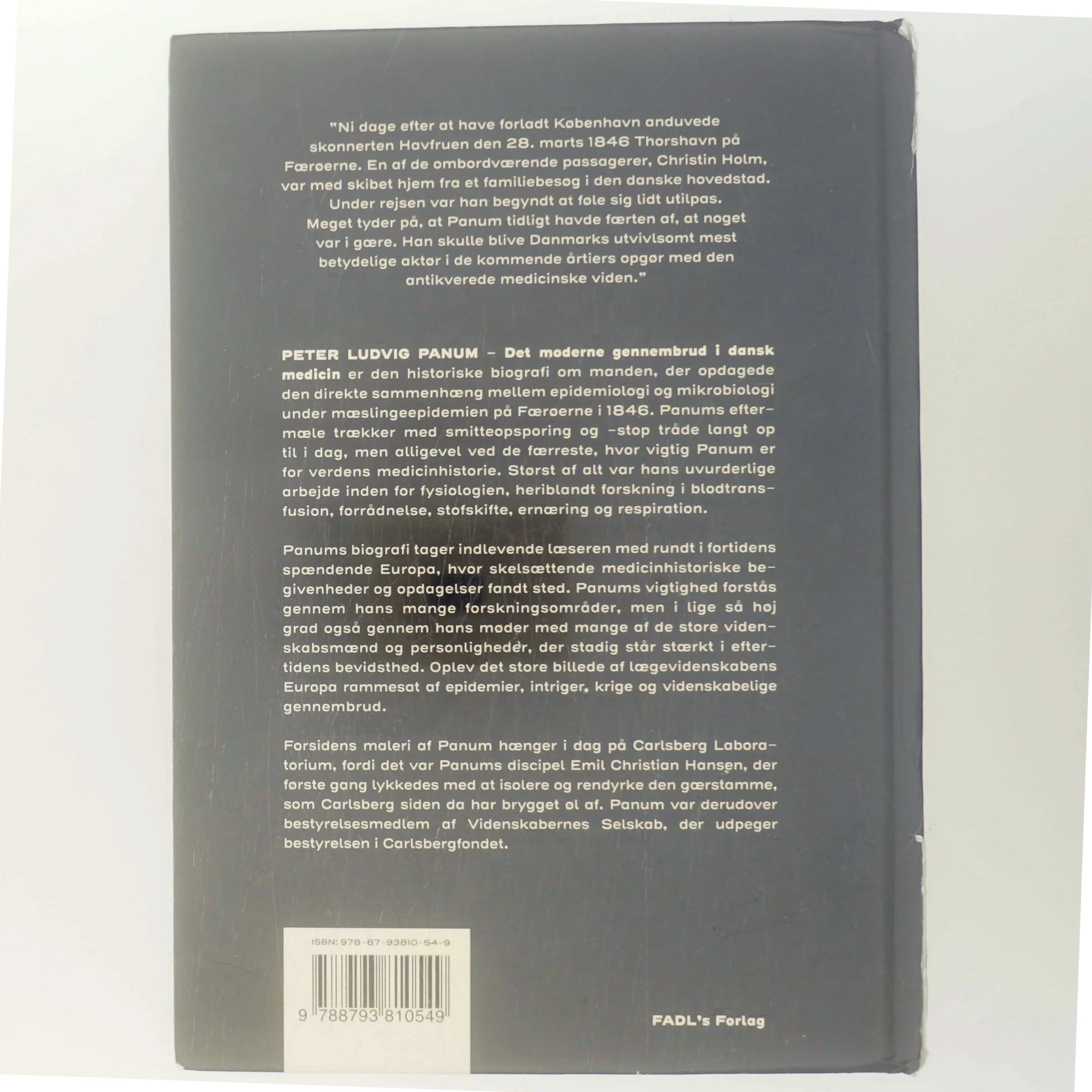 Peter Ludvig Panum : det moderne gennembrud i dansk medicin af René Flamsholt Christensen (Bog)