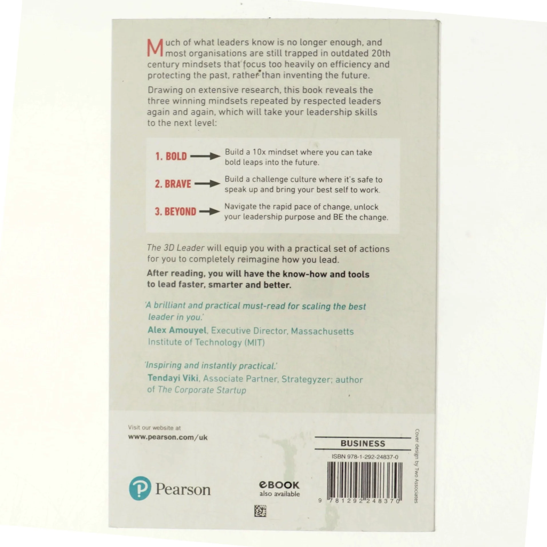 The 3D Leader af Terence Mauri (Bog)