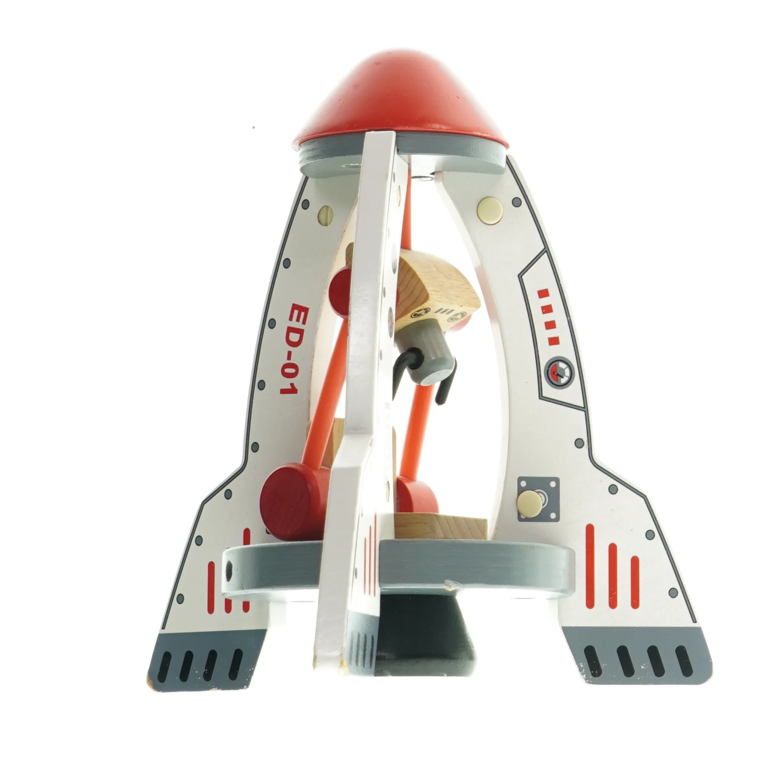 Rumreketlegetøj (str. 42 x 42 x 65 og 20 x 20 x 22cm)