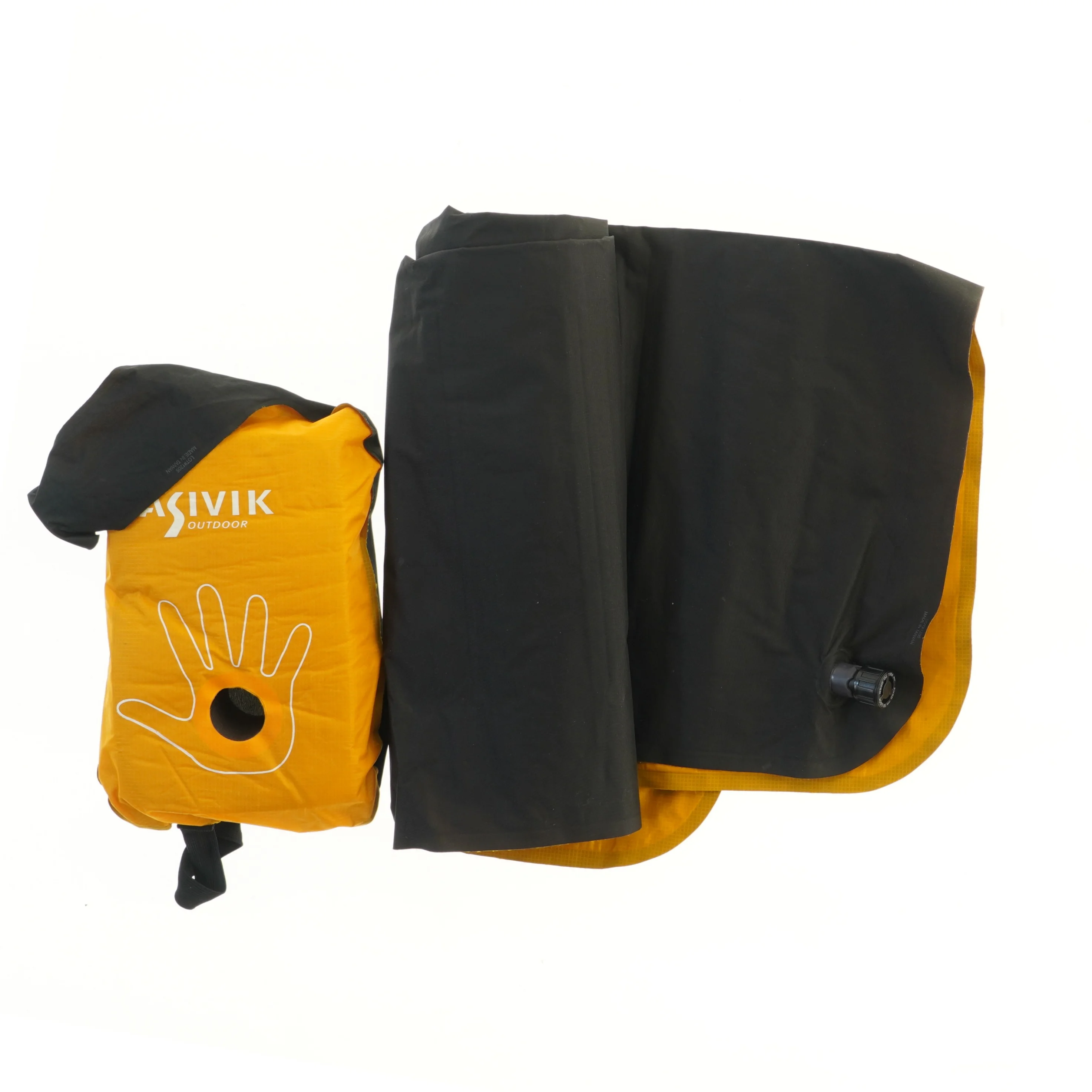 Oppustelig liggeunderlag fra Asivik fra Asivik (str. 56x208 cm)