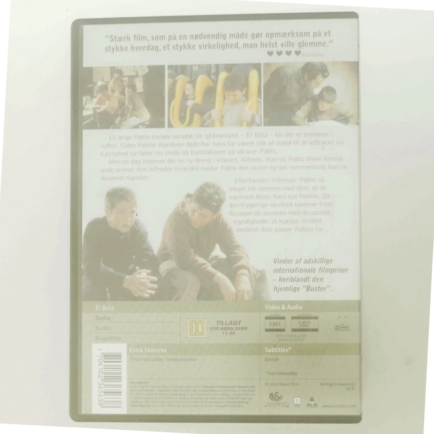 El Bola (Kuglen)) med Juan José Ballesta (DVD)