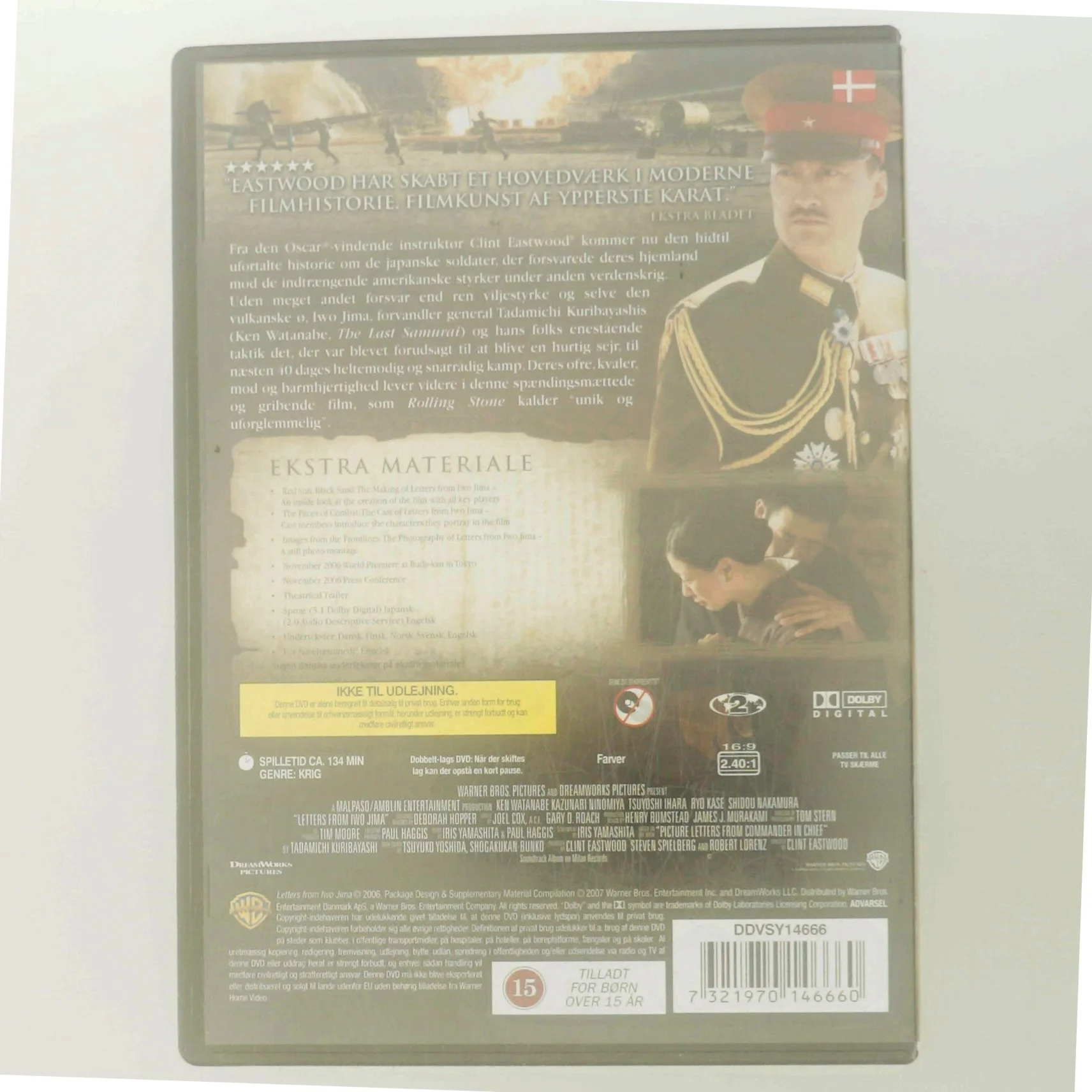 Letters to Iwo Jima (dvd) med Ken Watanabe (DVD)