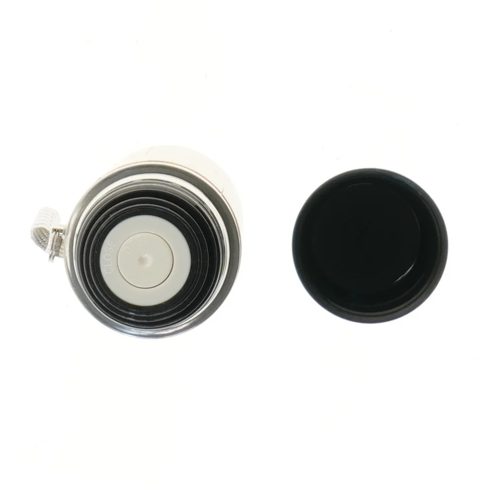 Termoflaske i bambus og rustfrit stål (str. 25 cm)