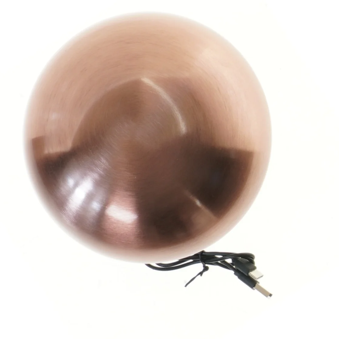 LED bordlampe i kobber (str. 20 cm)