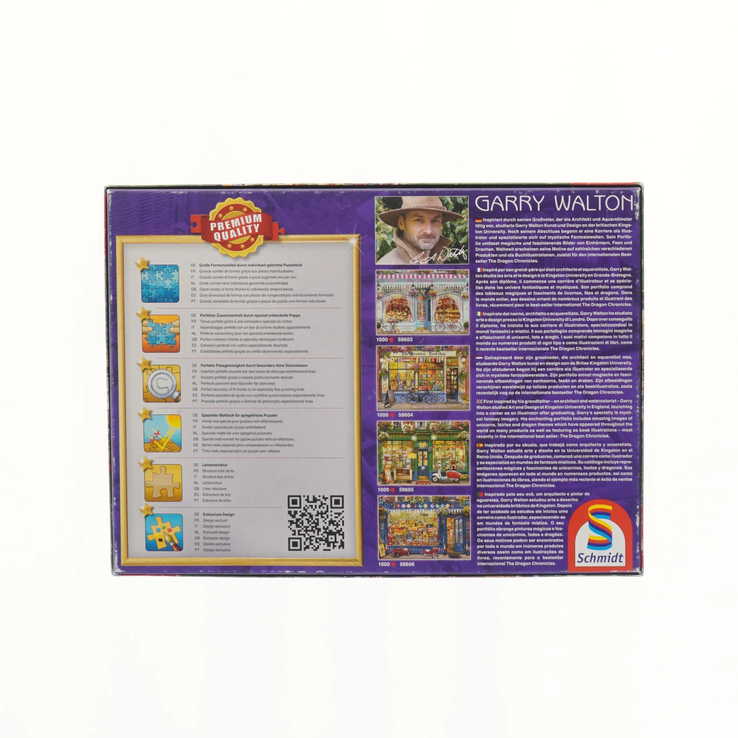 Schmidt 1000 brikker puslespil af Garry Walton fra Schmidt (str. 28x38 cm)