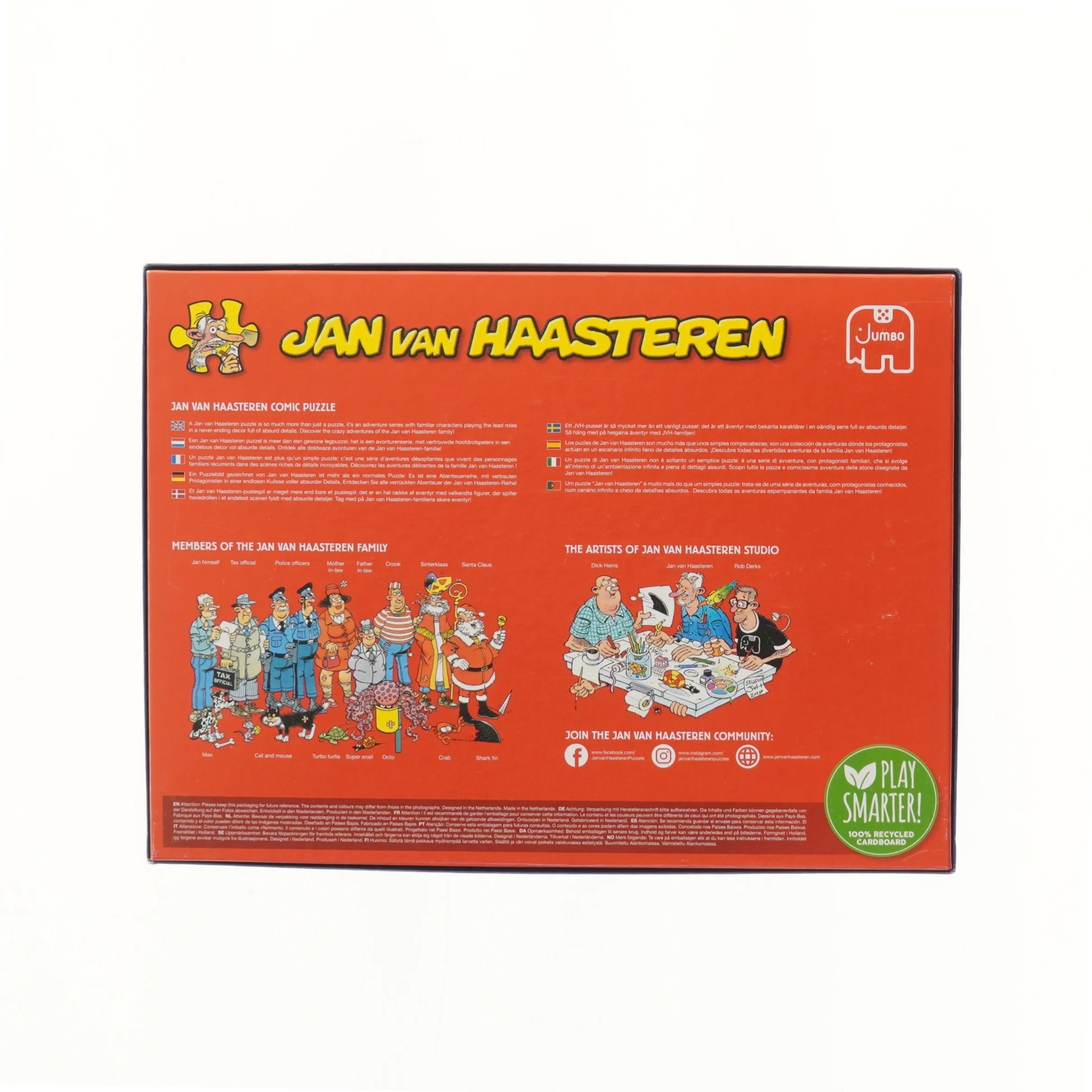 Jan van Haasteren puslespil 1000 brikker (str. 37x27 cm)