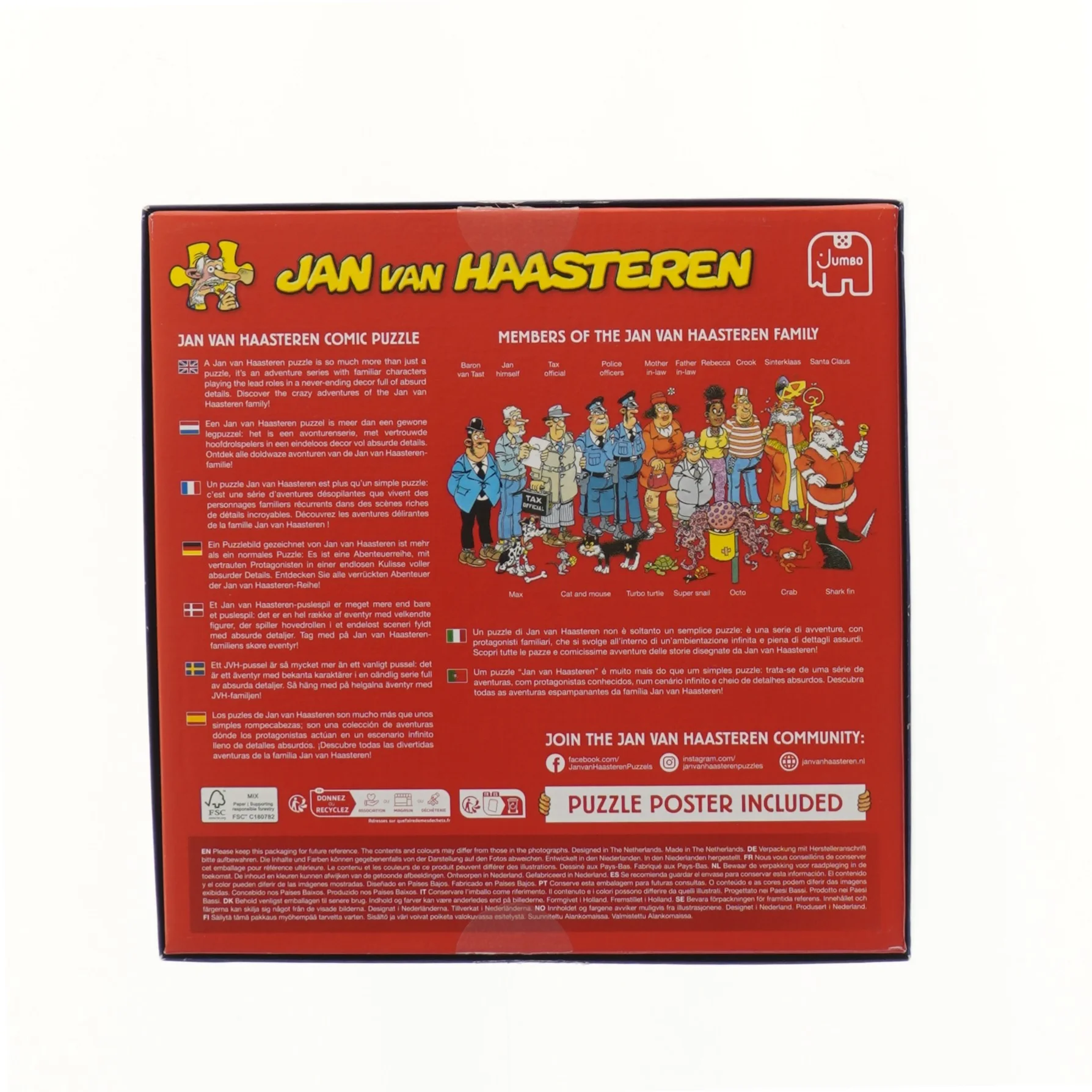 Puslespil (str. 25x25 cm)