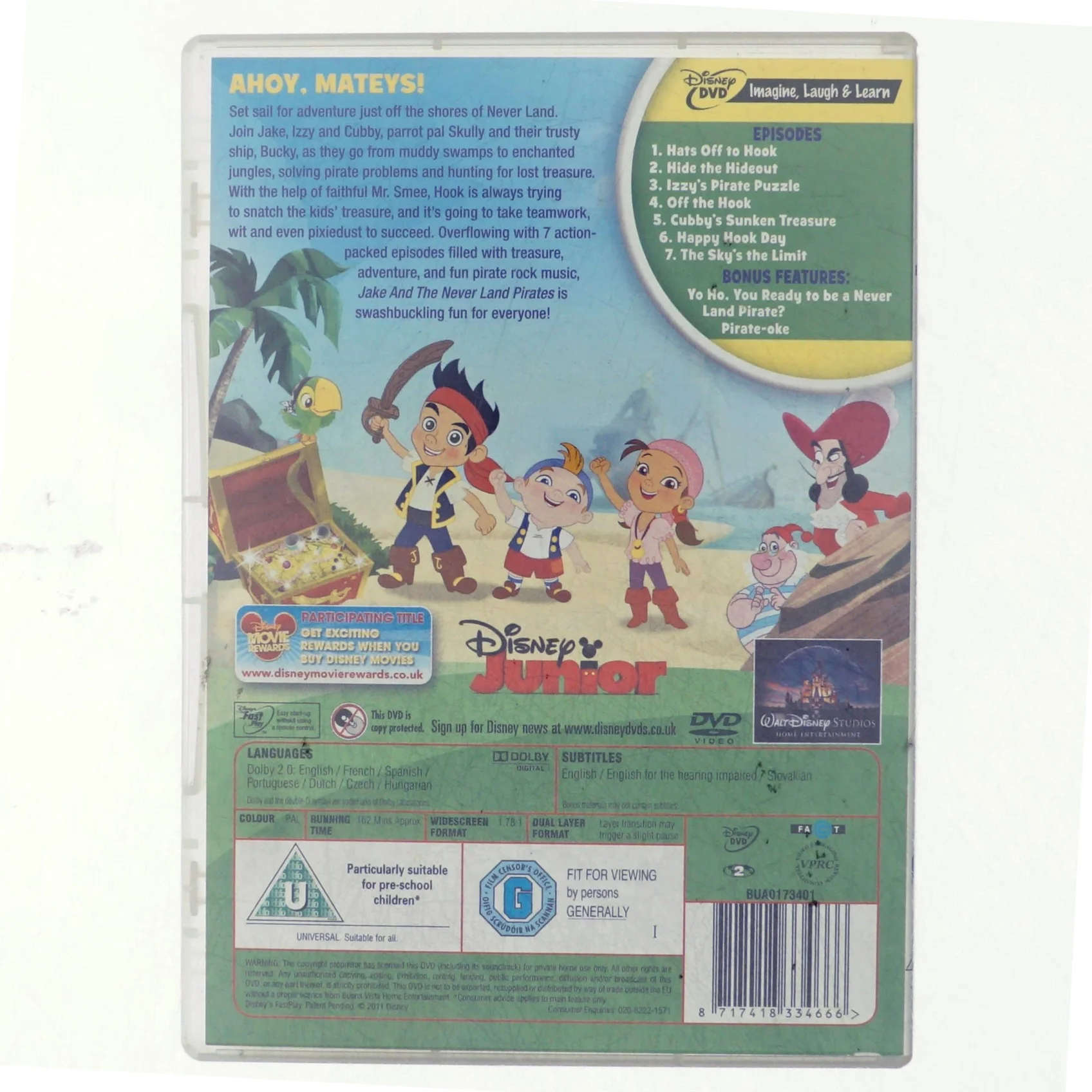 Jake, Neverland pirates