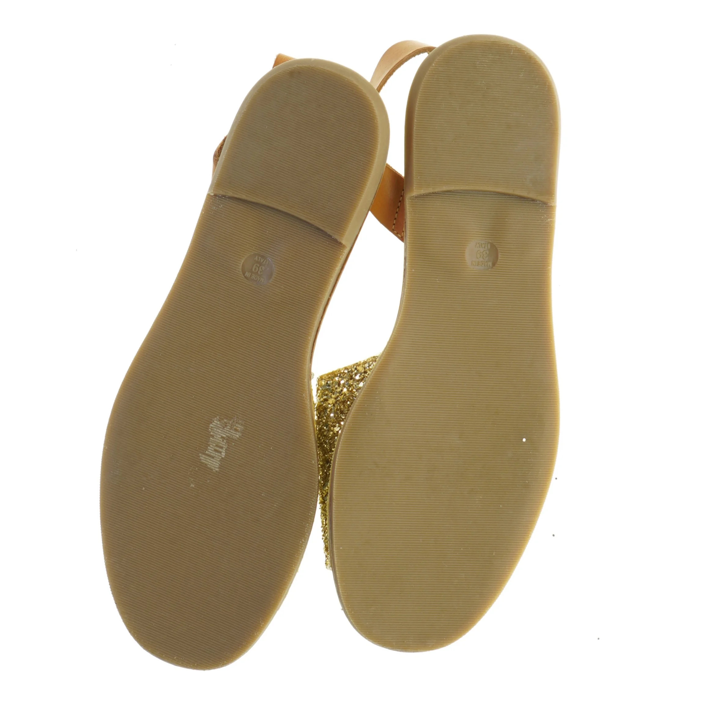 Glimmersandaler fra Pieces (str. 39 )