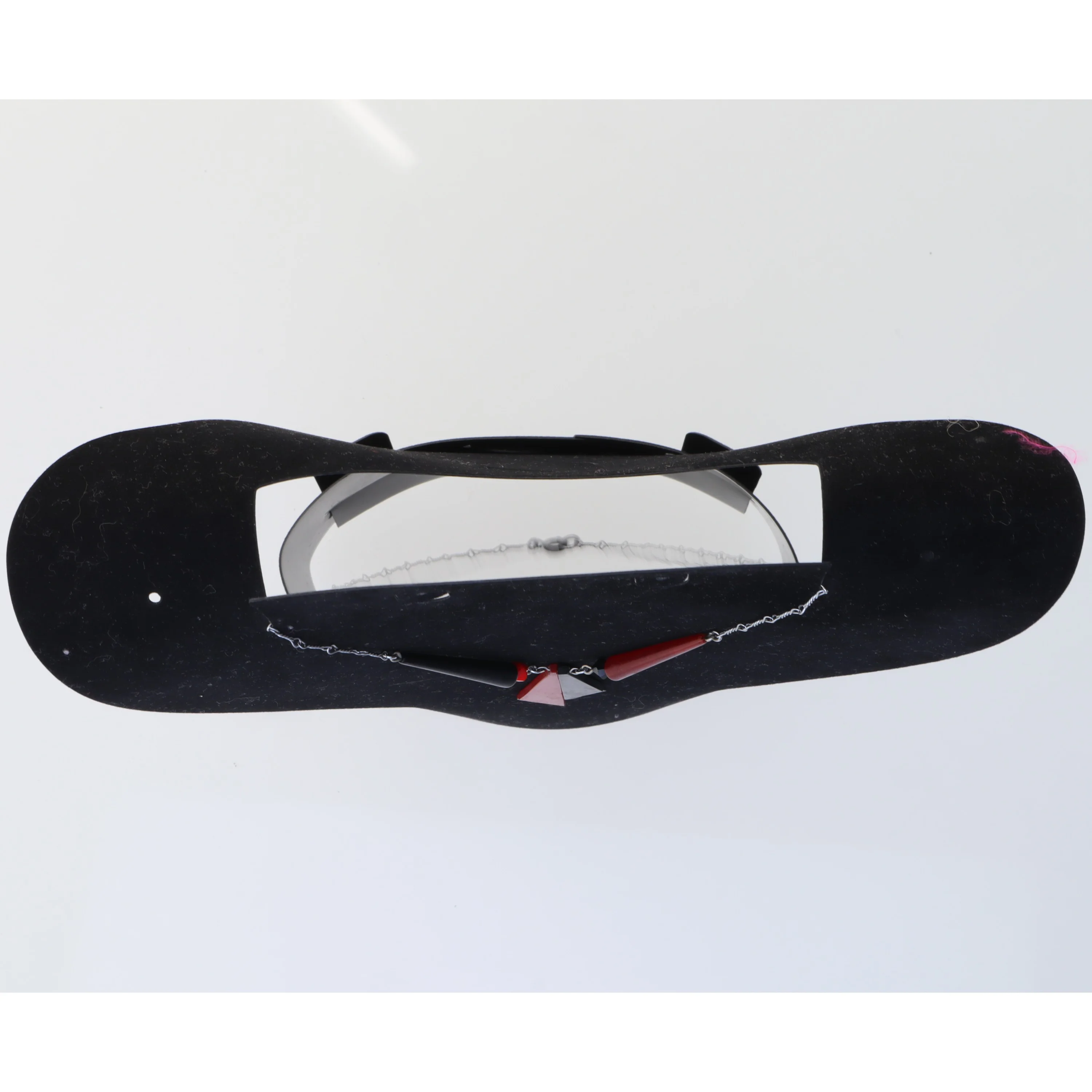 Halskæde med geometriske former (str. Ked 45 cm)