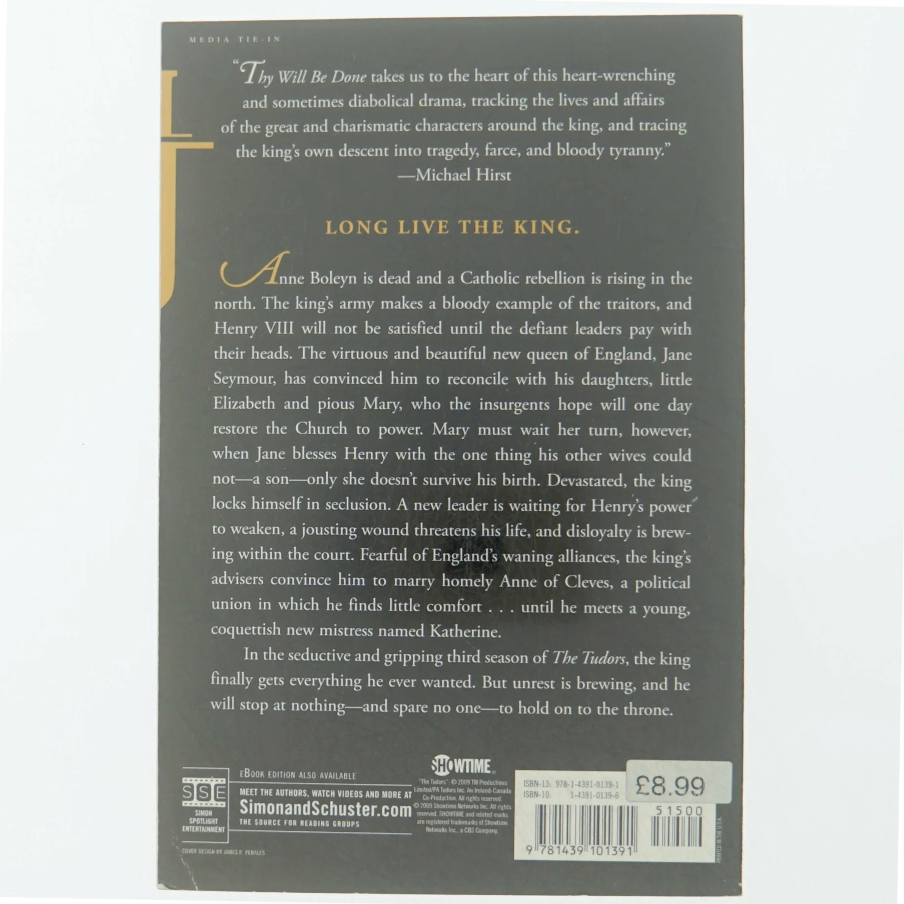 The Tudors: Thy Will Be Done af Elizabeth Massie, Michael Hirst (Bog)