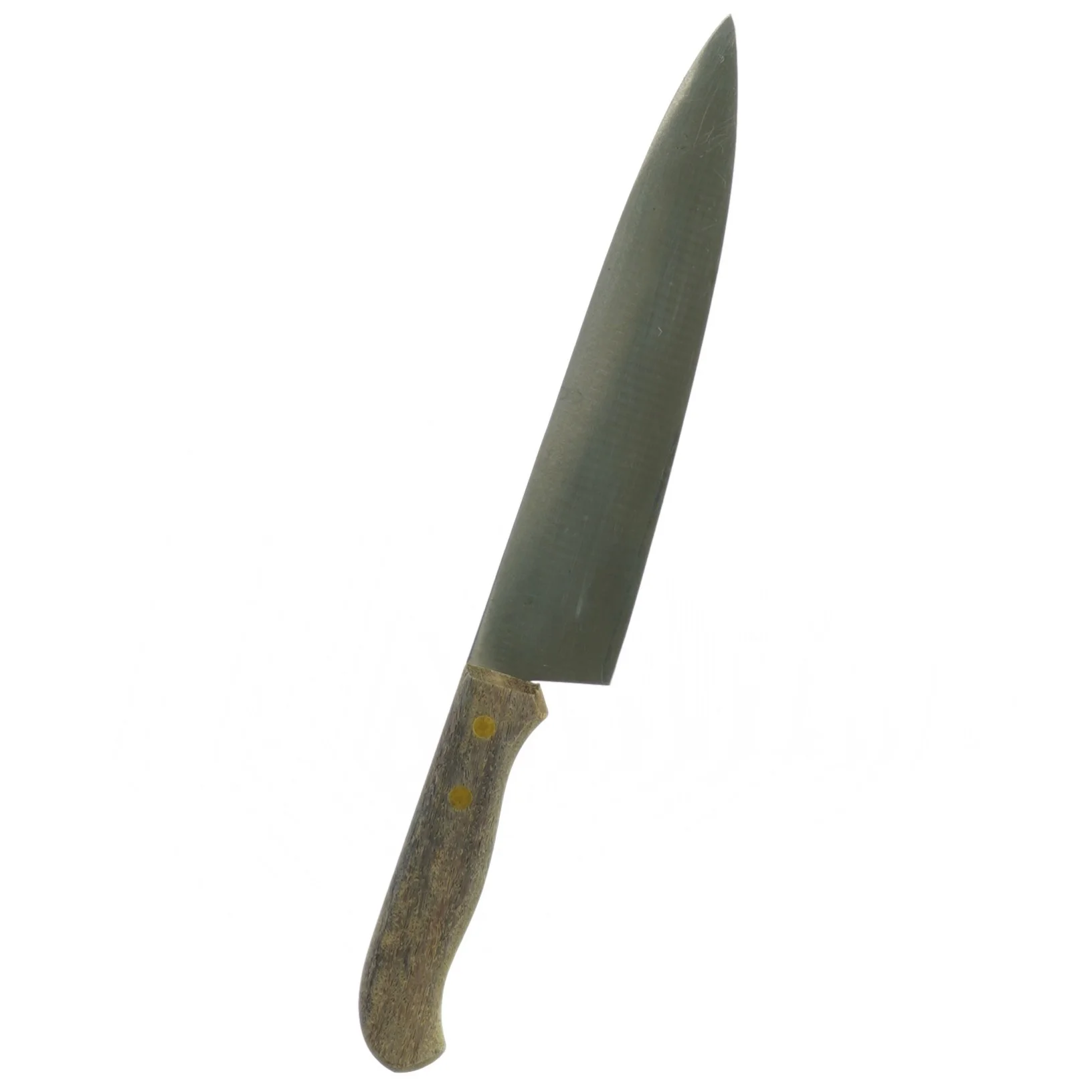 Køkkenkniv med træskaft (str. 33 x 4 cm)