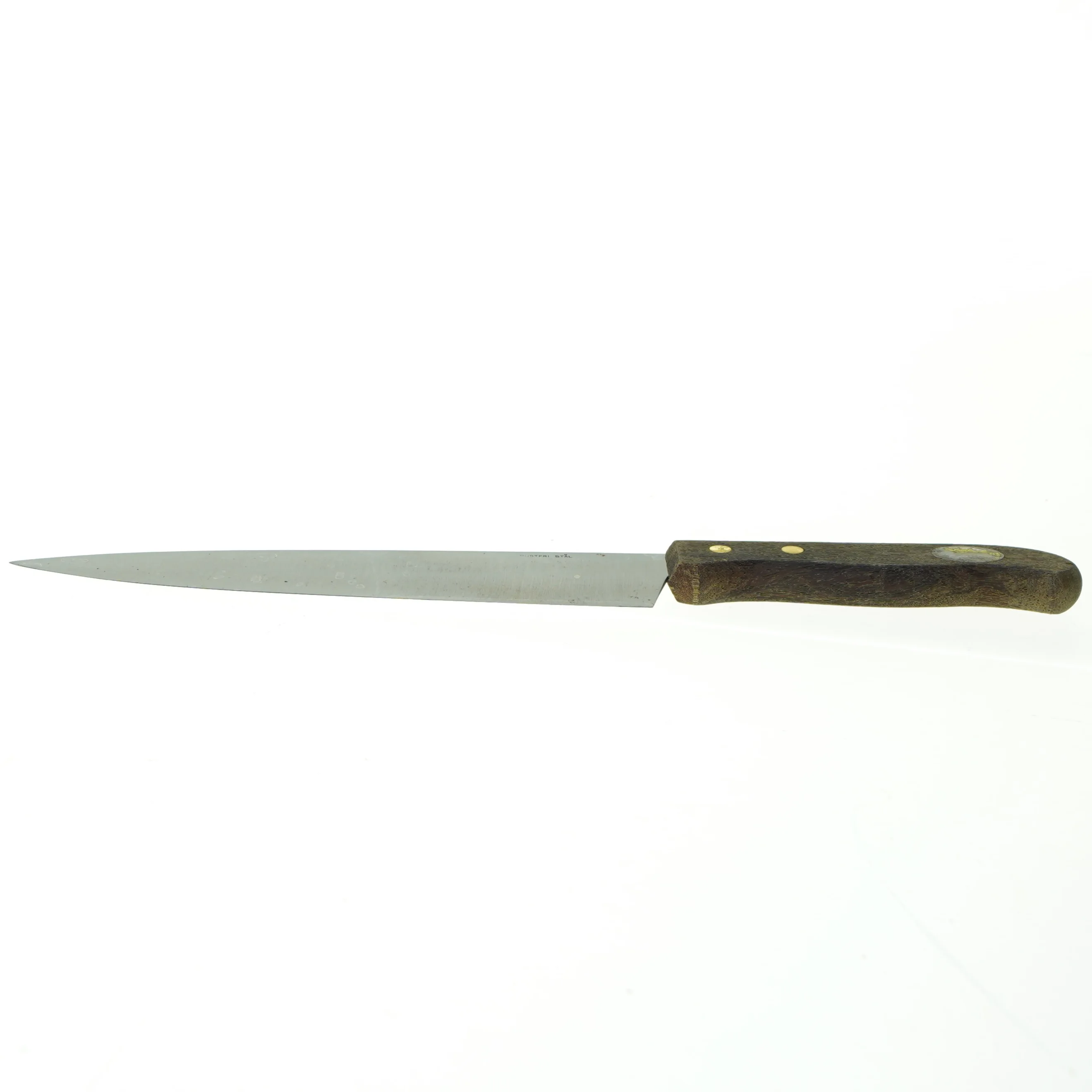 Køkkenkniv med træskaft (str. 33 x 4 cm)