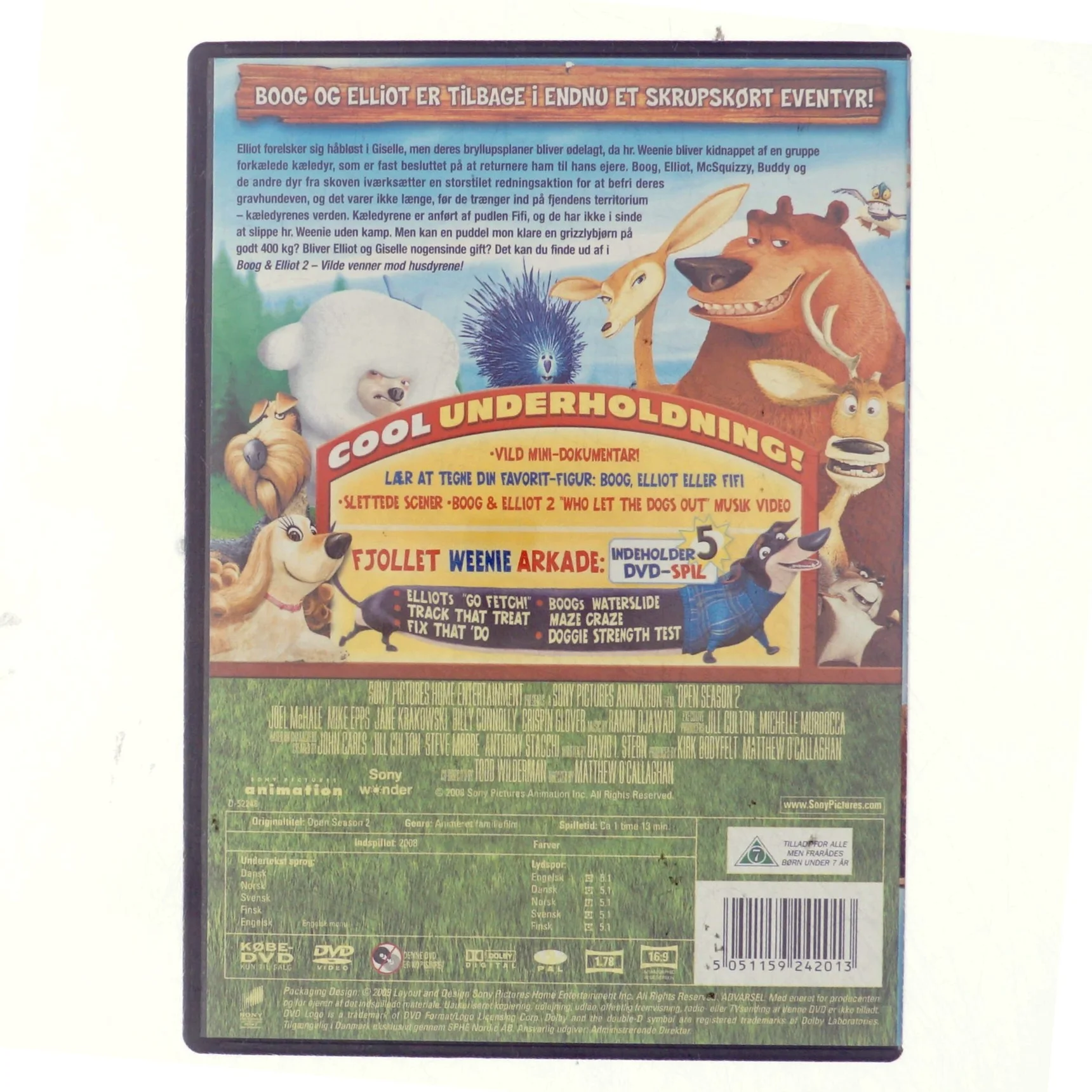 BOOG & ELLIOT 2 - VILDE VENNER MOD HUSDYRENE