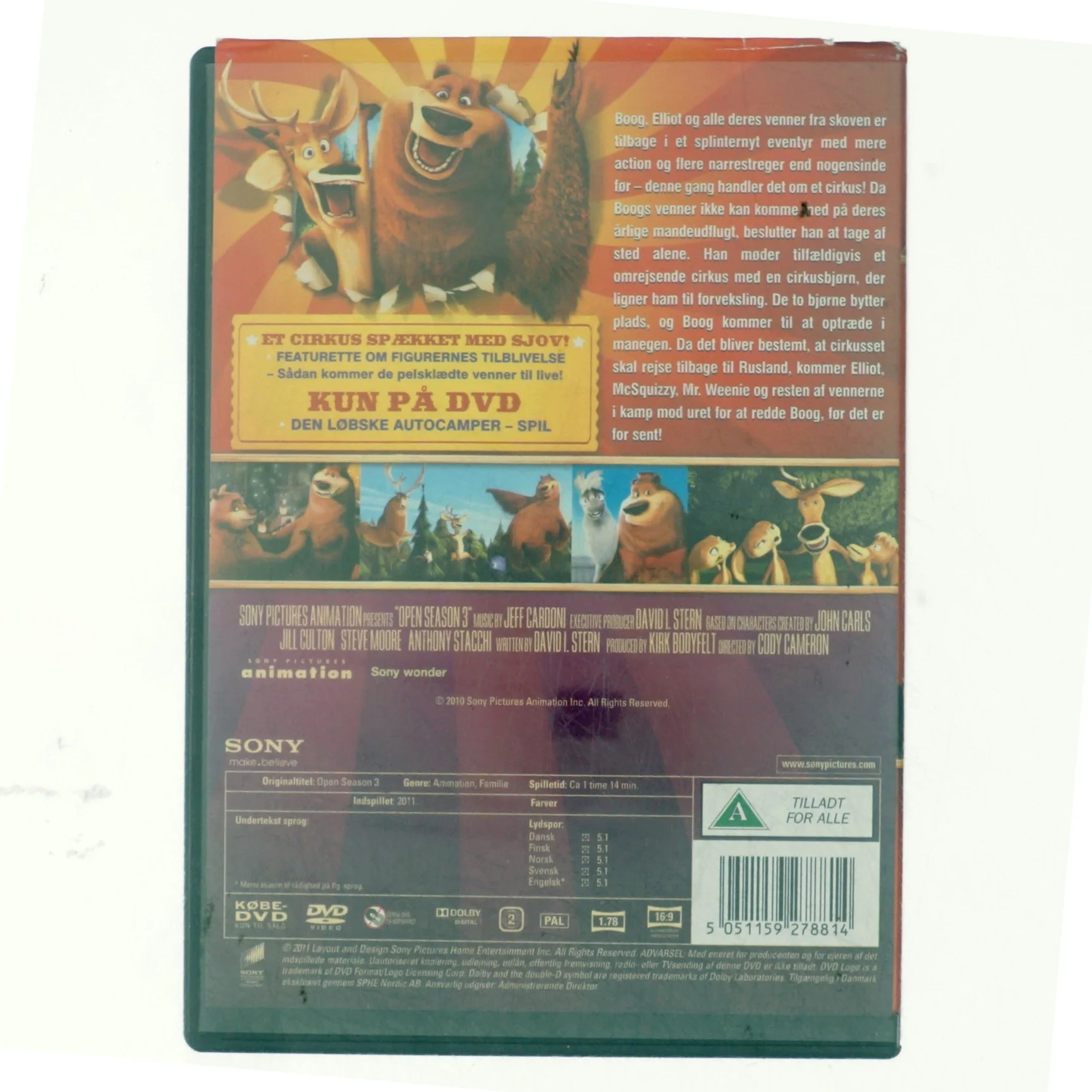 BOOG & ELLIOT 3, CIRKUSVEN 