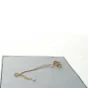 Halskæde med løvefigur (str. 23 cm)