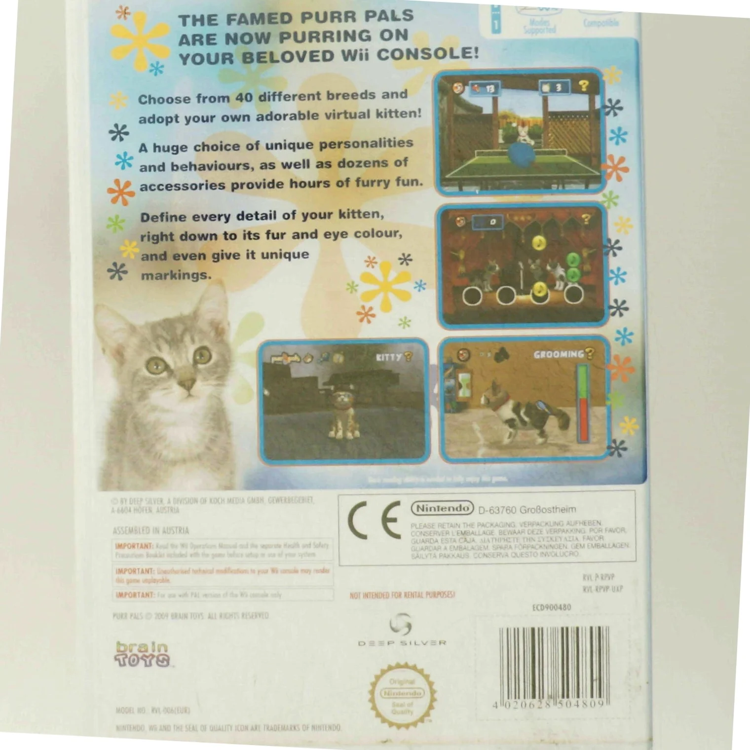 Purr Pals Nintendo Wii spil fra Deep Silver