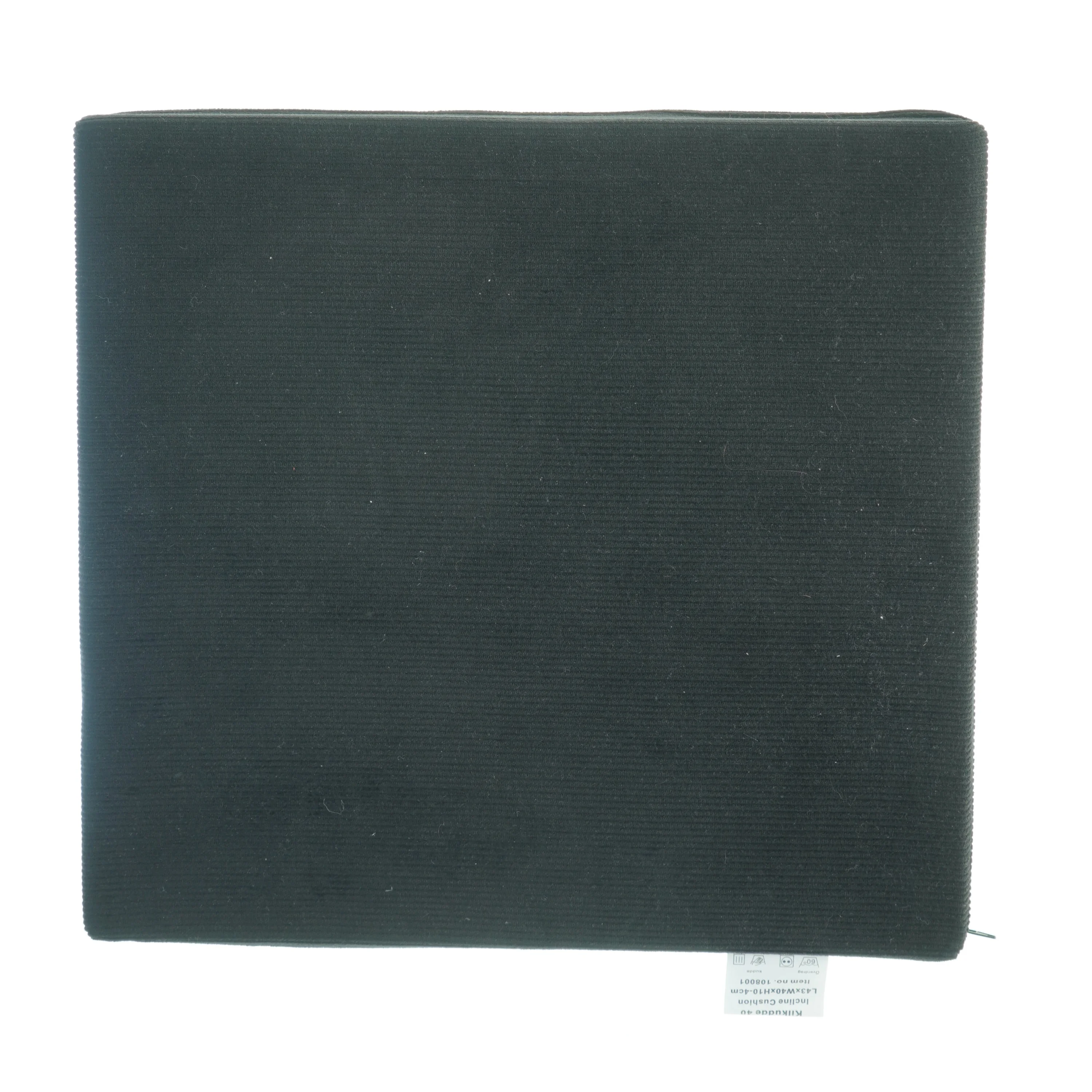 Sort siddepude (str. 41 x 43 cm)