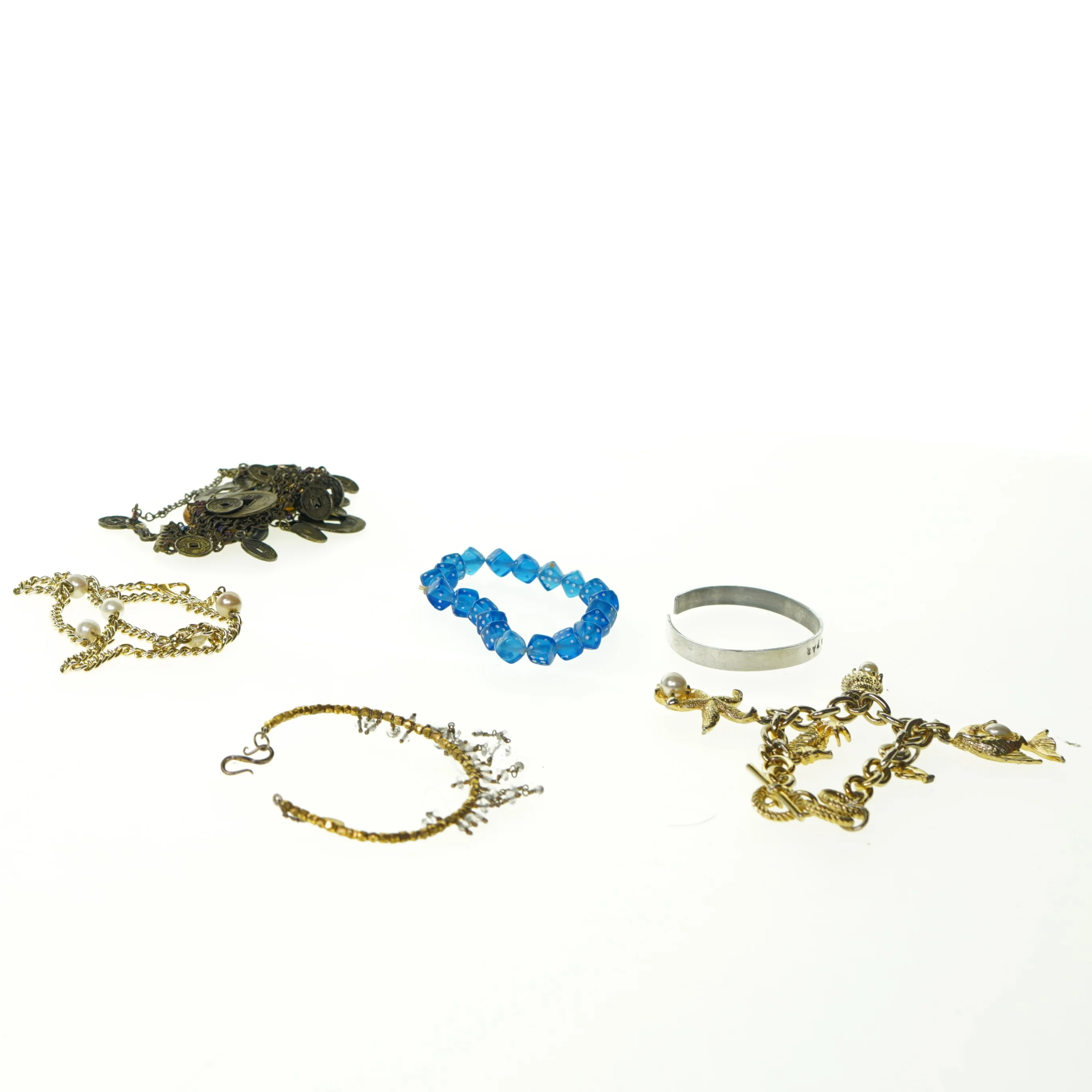 Armbånd, 6 stk (str. Blandet)