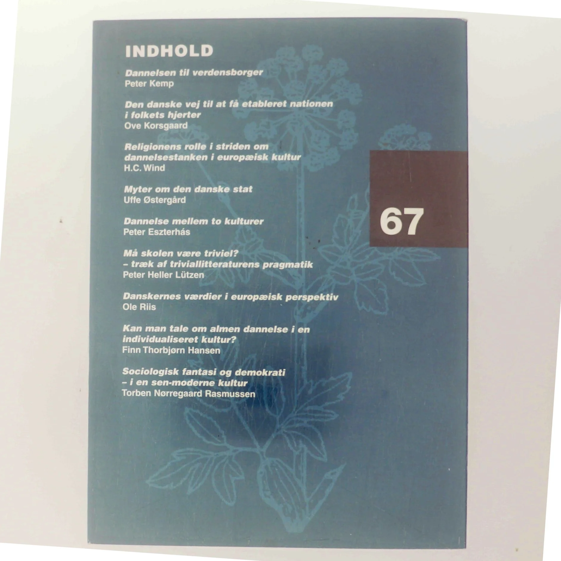 Kultur og dannelse af Peter Kemp (Bog)