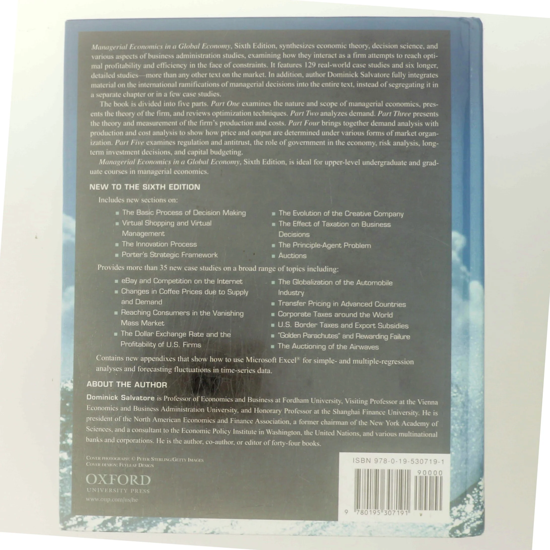 Managerial economics in a global economy af Dominick Salvatore (Bog)