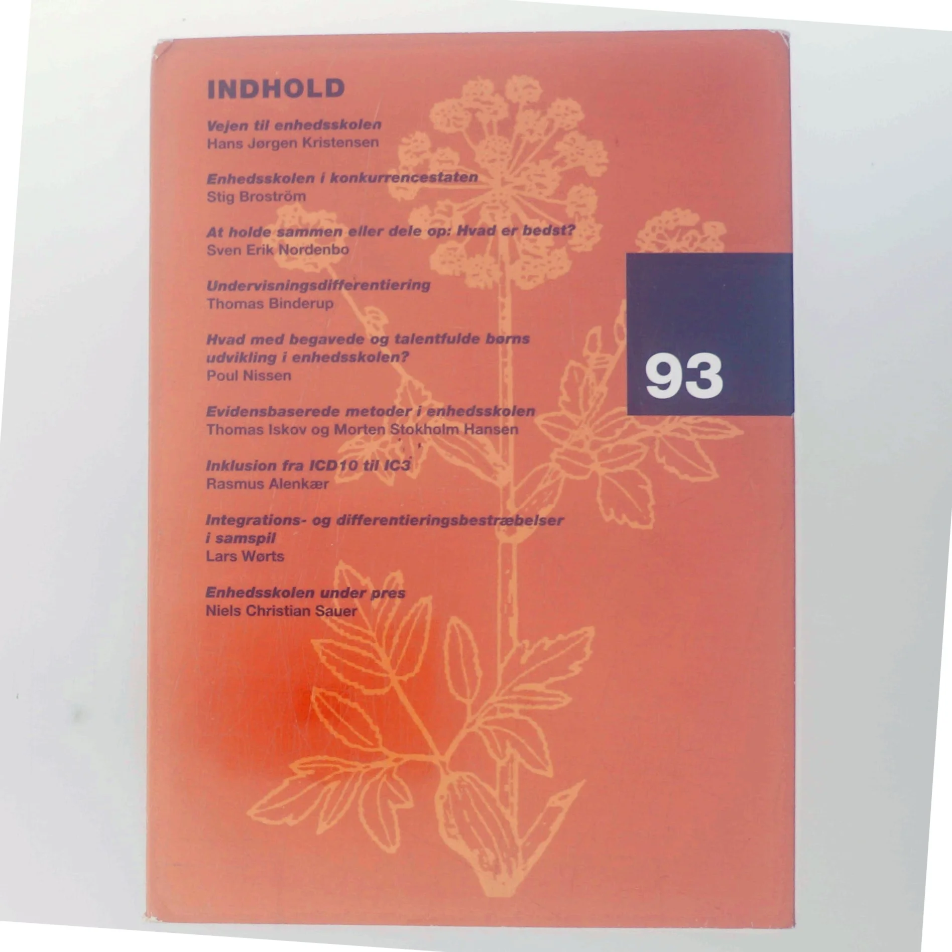 Enhedsskolen af Hans Jørgen Kristensen (Bog)