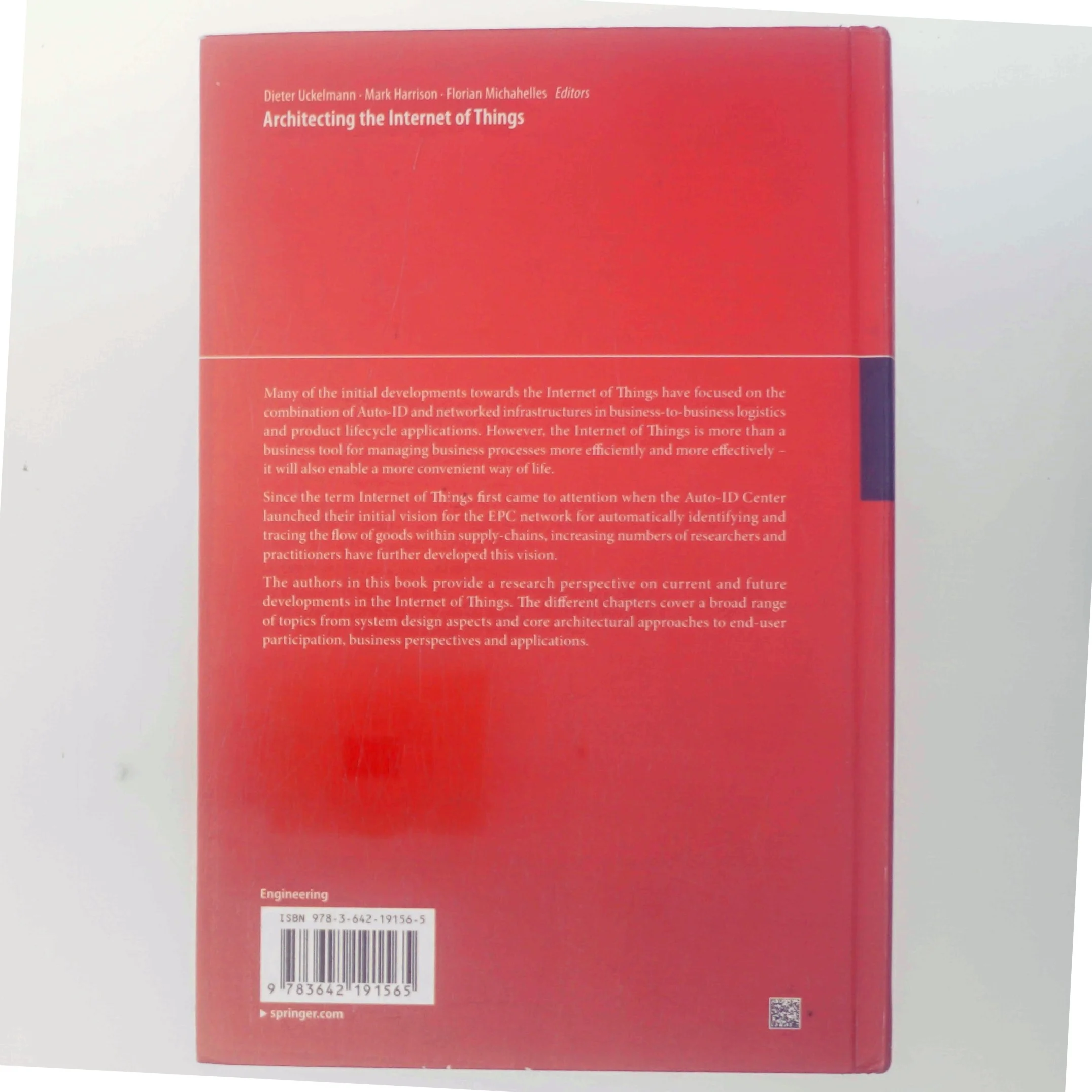 Architecting the internet of things (Bog)