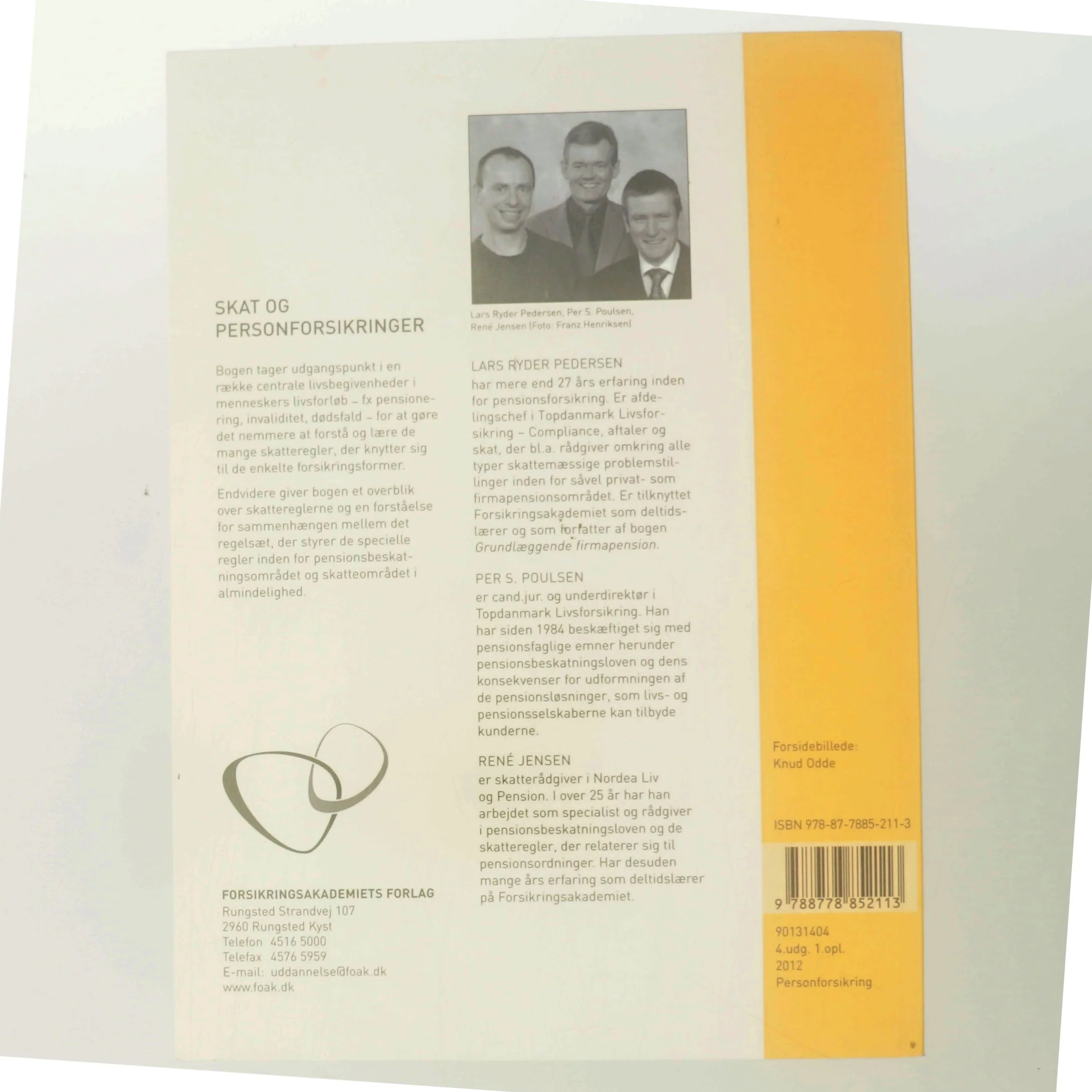 Skat og personforsikringer (Bog)