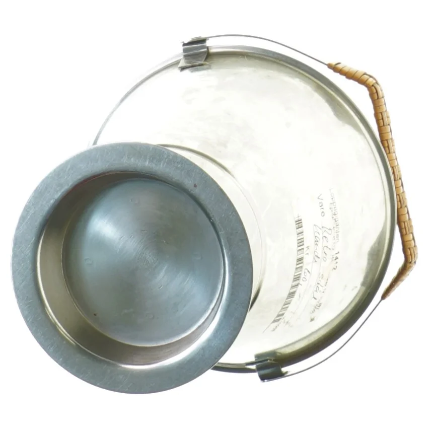 Retro stålkande fra Ok Hent (str. 13 x 12 cm)