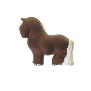 Figur af hest (str. 12 x 5 cm)